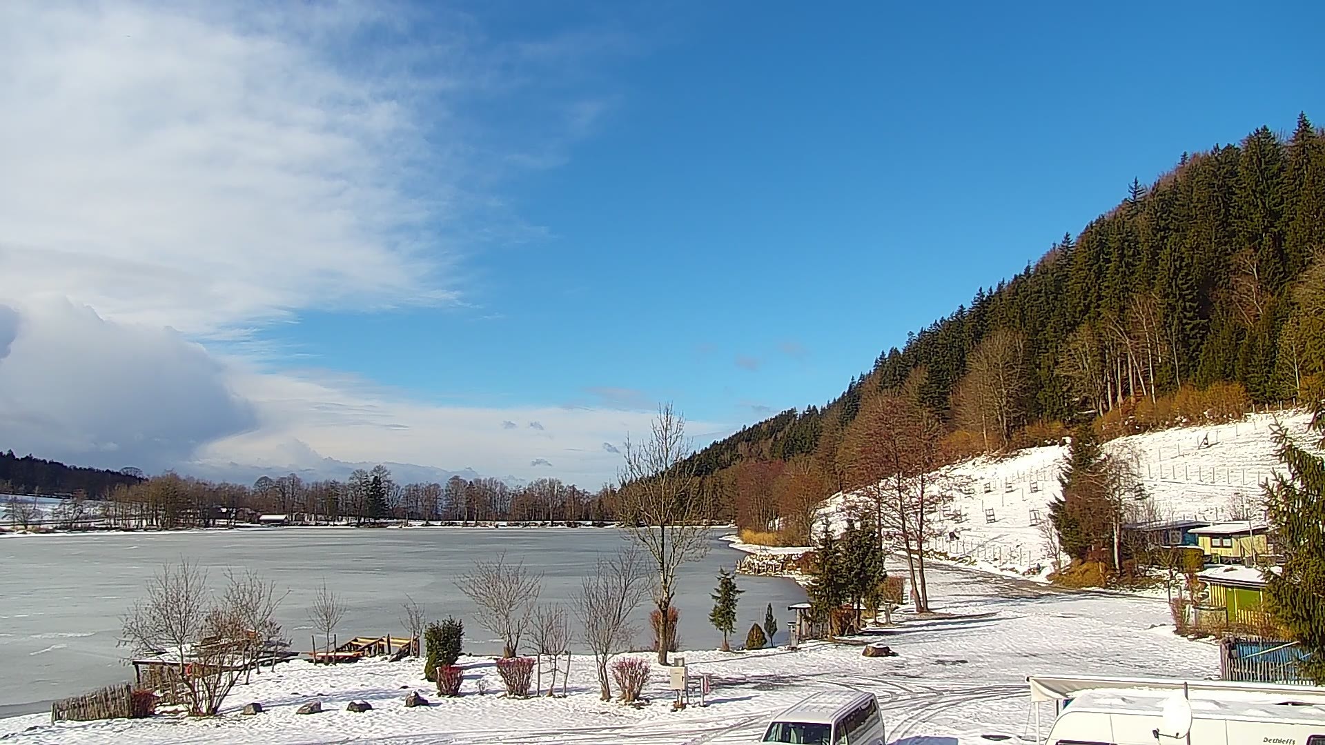 Archiv Foto Webcam Blick von der Bergstation am Jenner