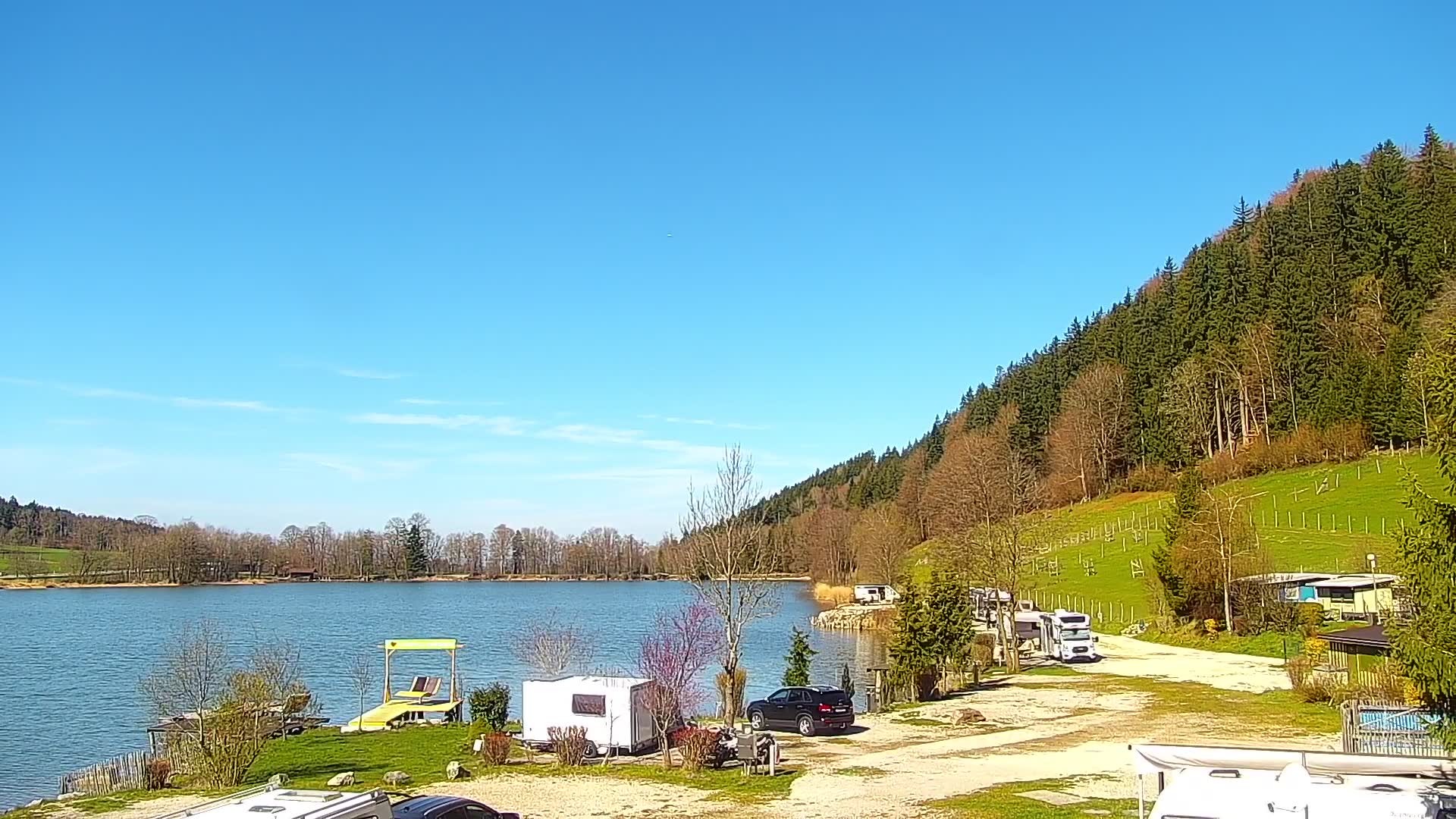 Archiv Foto Webcam Blick von der Bergstation am Jenner