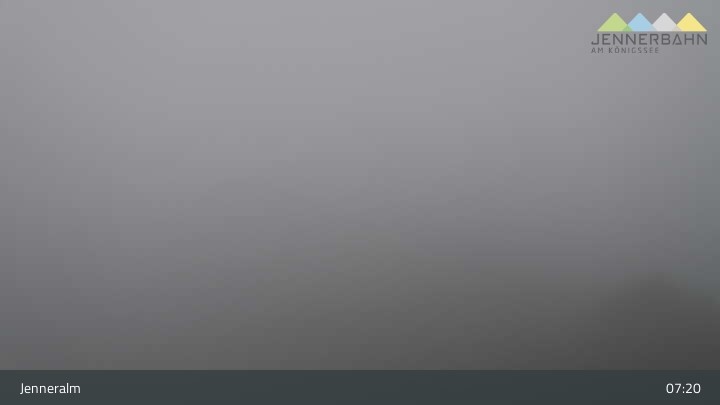 Archiv Foto Webcam Blick von der Bergstation am Jenner