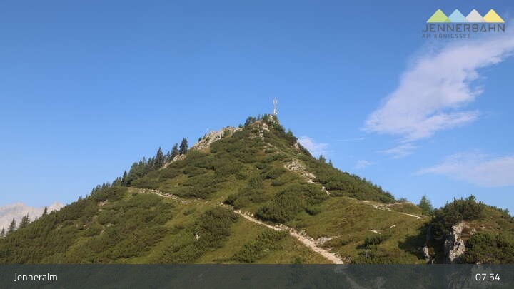 Archiv Foto Webcam Blick von der Bergstation am Jenner