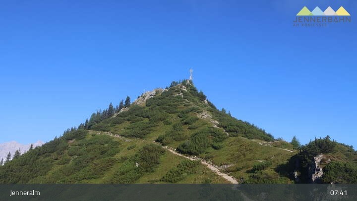 Archiv Foto Webcam Blick von der Bergstation am Jenner