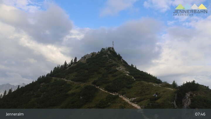 Archiv Foto Webcam Blick von der Bergstation am Jenner