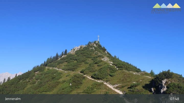 Archiv Foto Webcam Blick von der Bergstation am Jenner