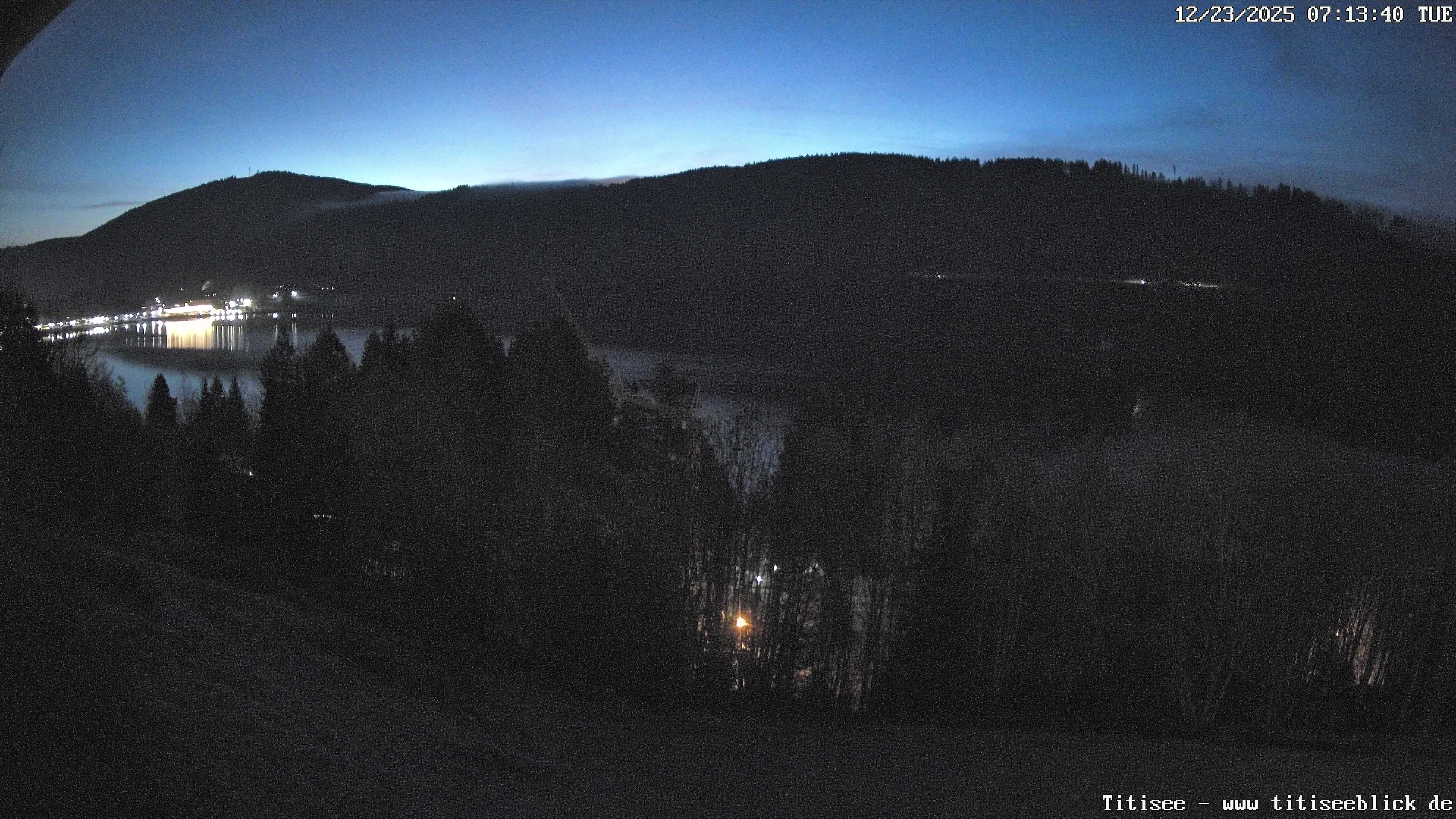 Archiv Foto Webcam Titisee: Westufer