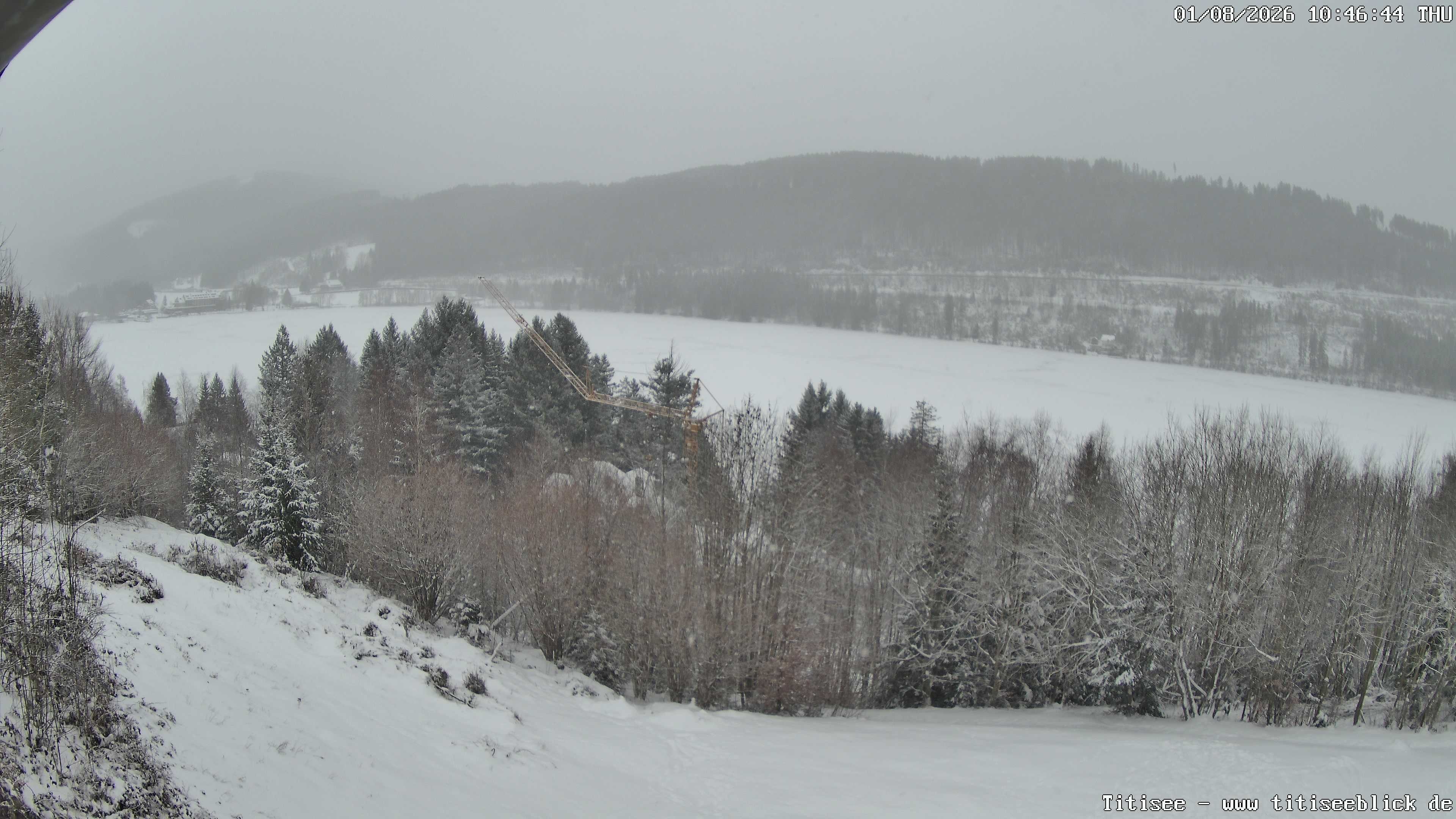 Archiv Foto Webcam Titisee: Westufer