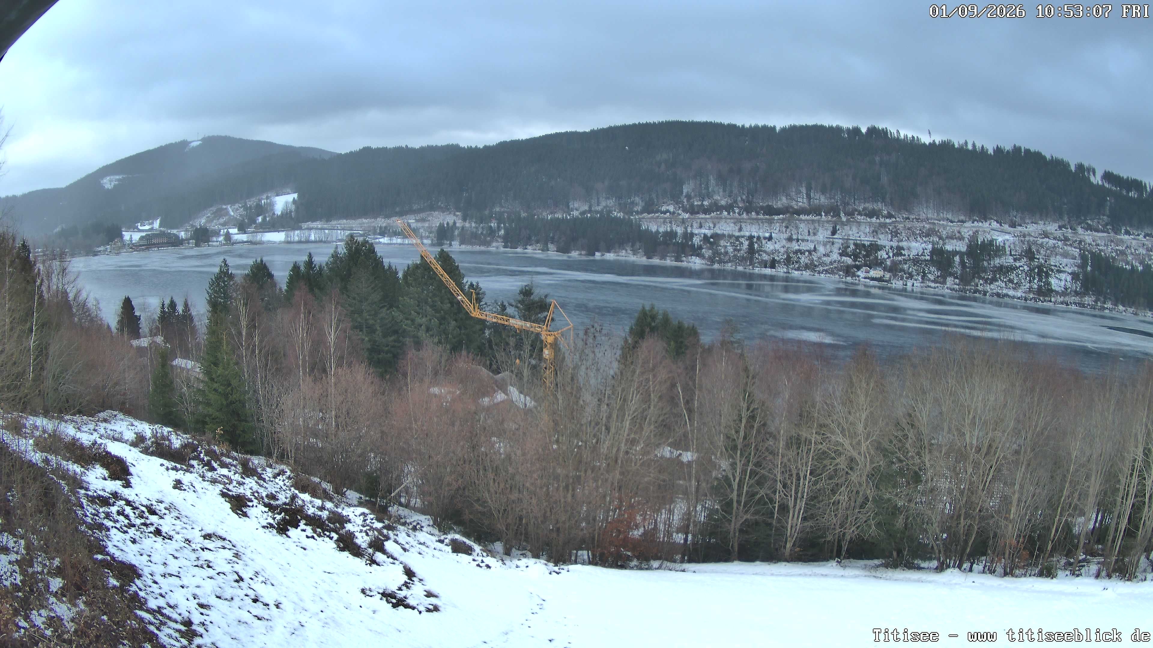 Archived image Webcam View of Lake Titisee