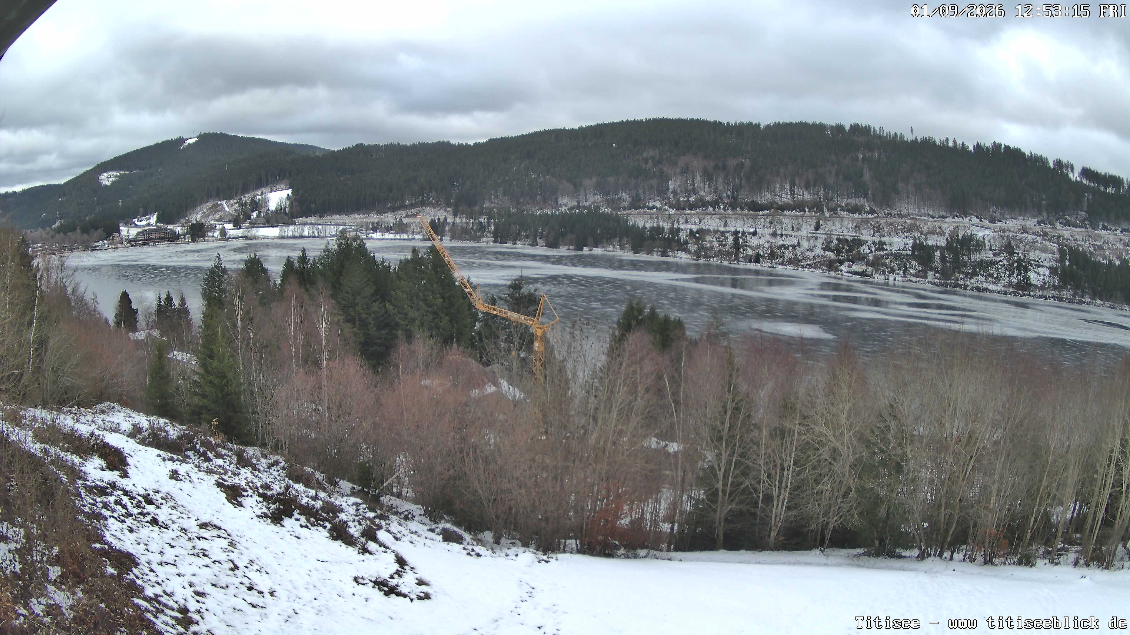 Archived image Webcam View of Lake Titisee