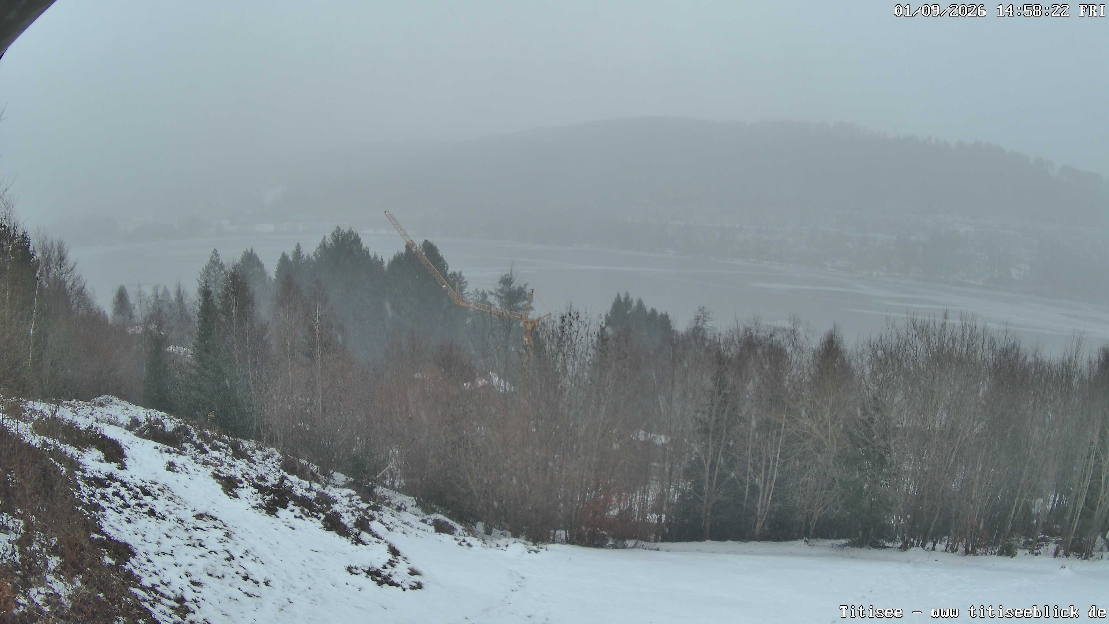 Archived image Webcam View of Lake Titisee