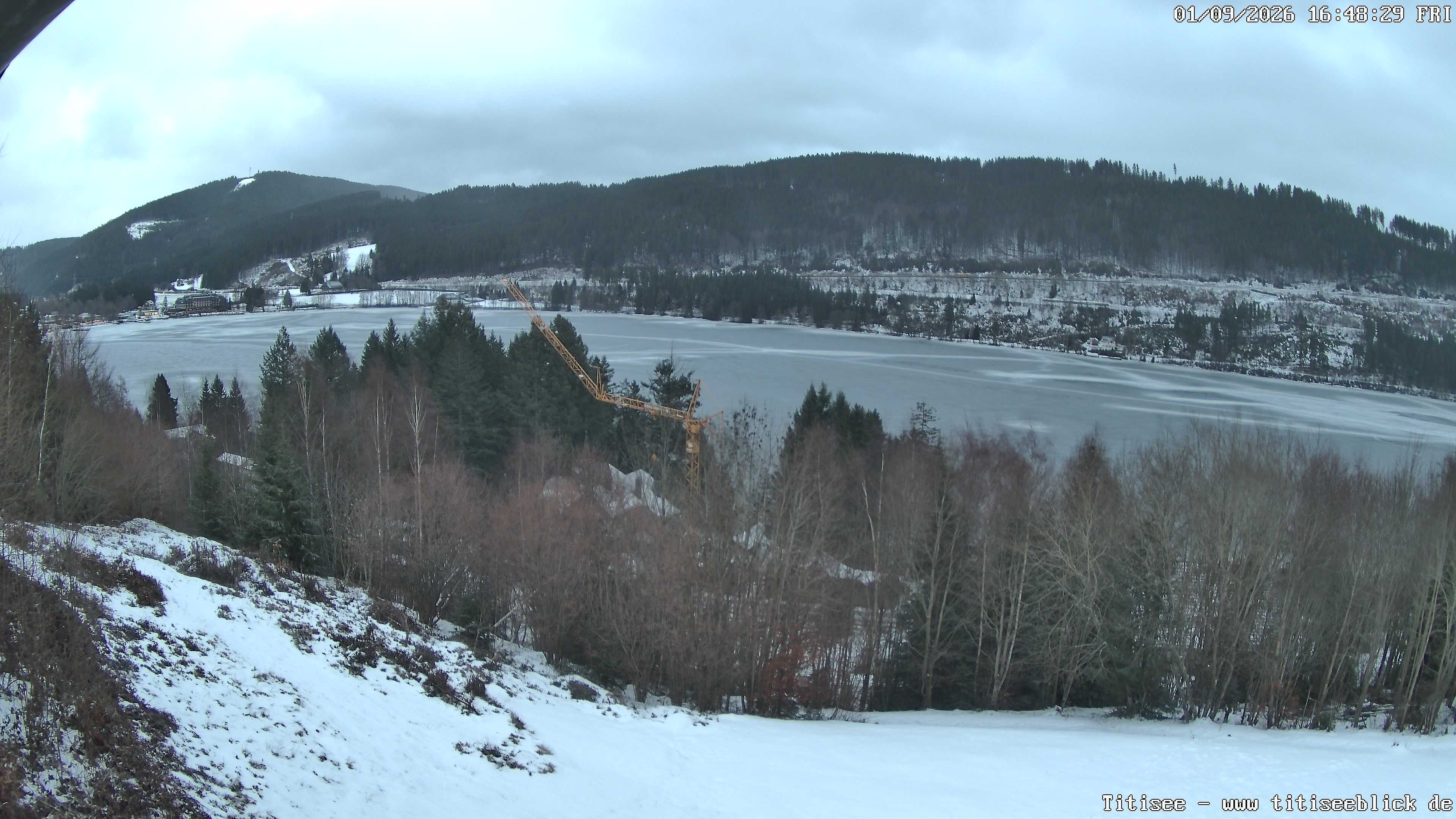 Archived image Webcam View of Lake Titisee