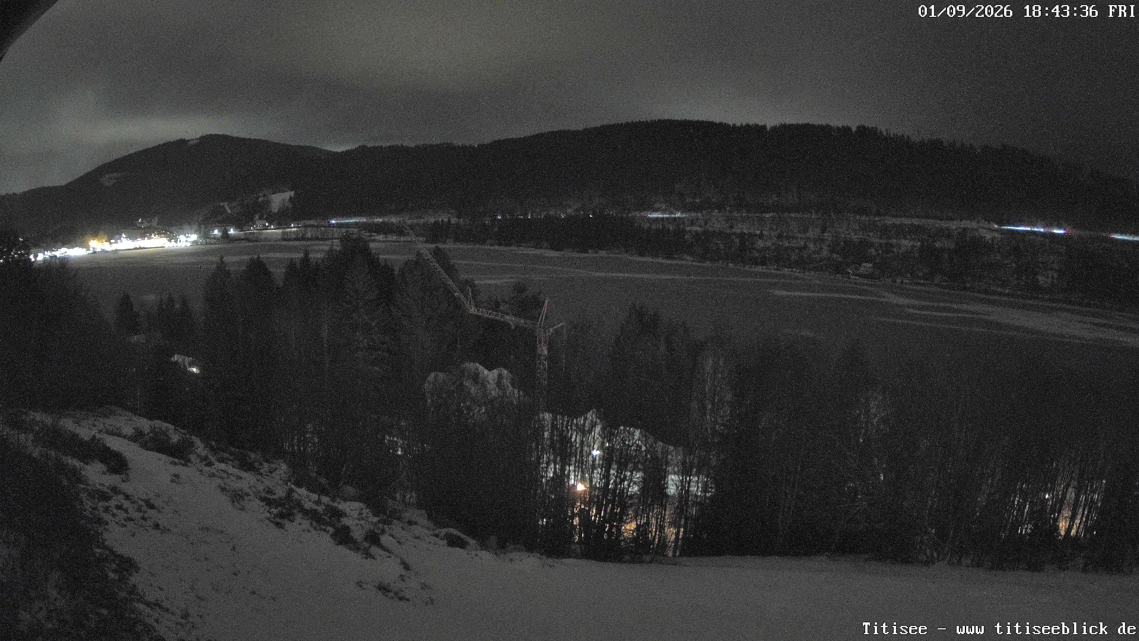 Archived image Webcam View of Lake Titisee