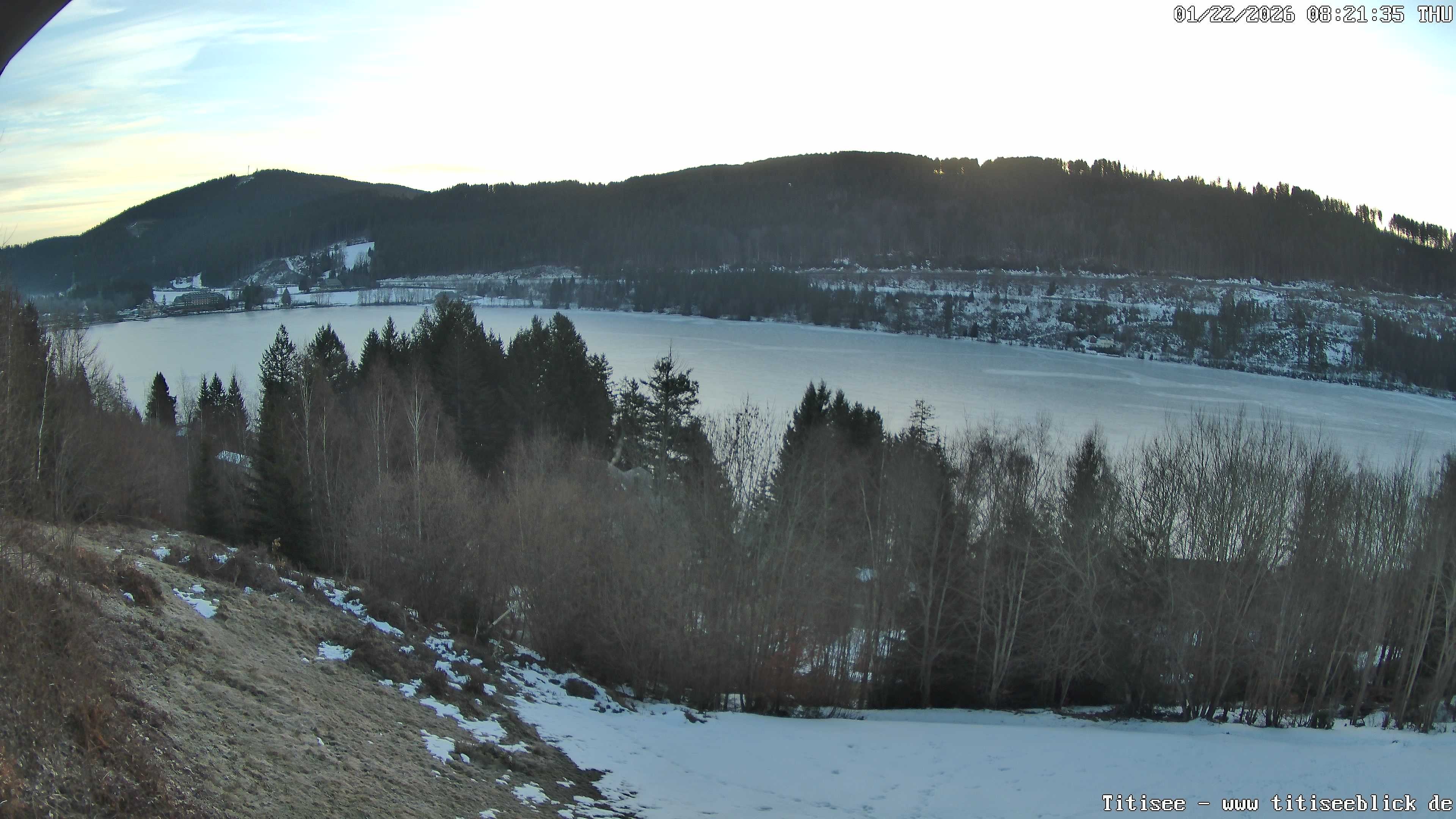 Archiv Foto Webcam Titisee: Westufer