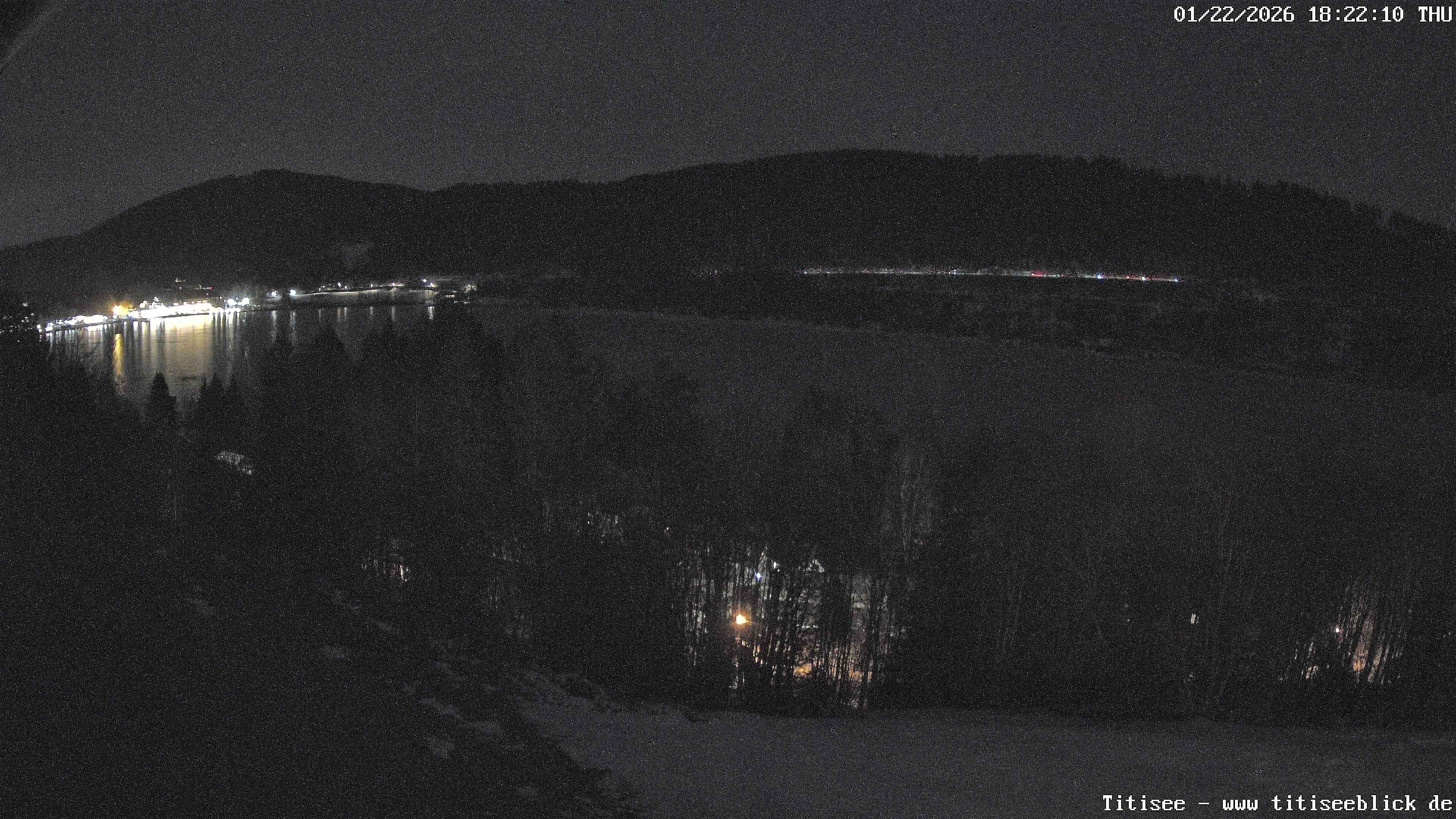 Archiv Foto Webcam Titisee: Westufer