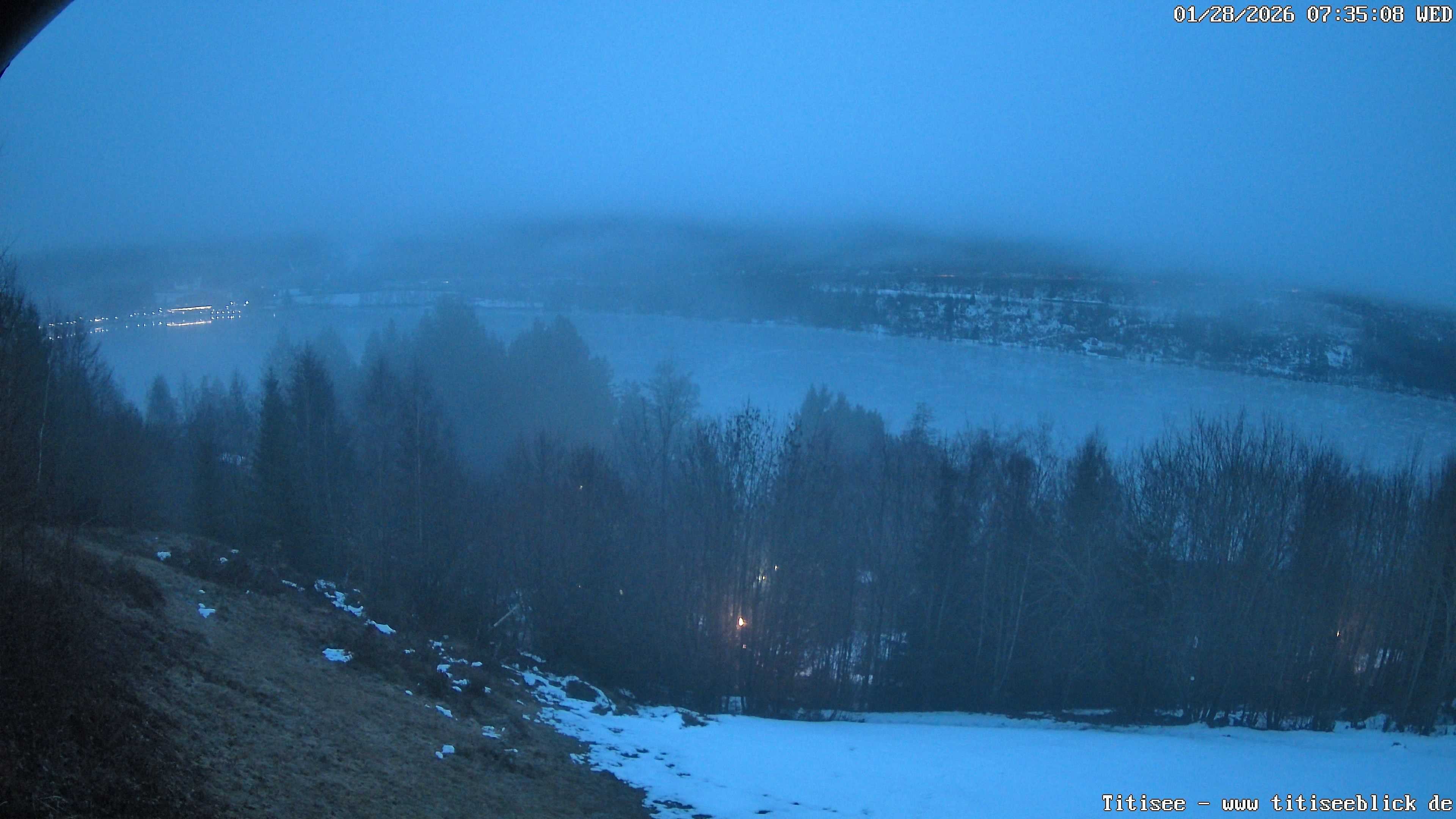 Archiv Foto Webcam Titisee: Westufer