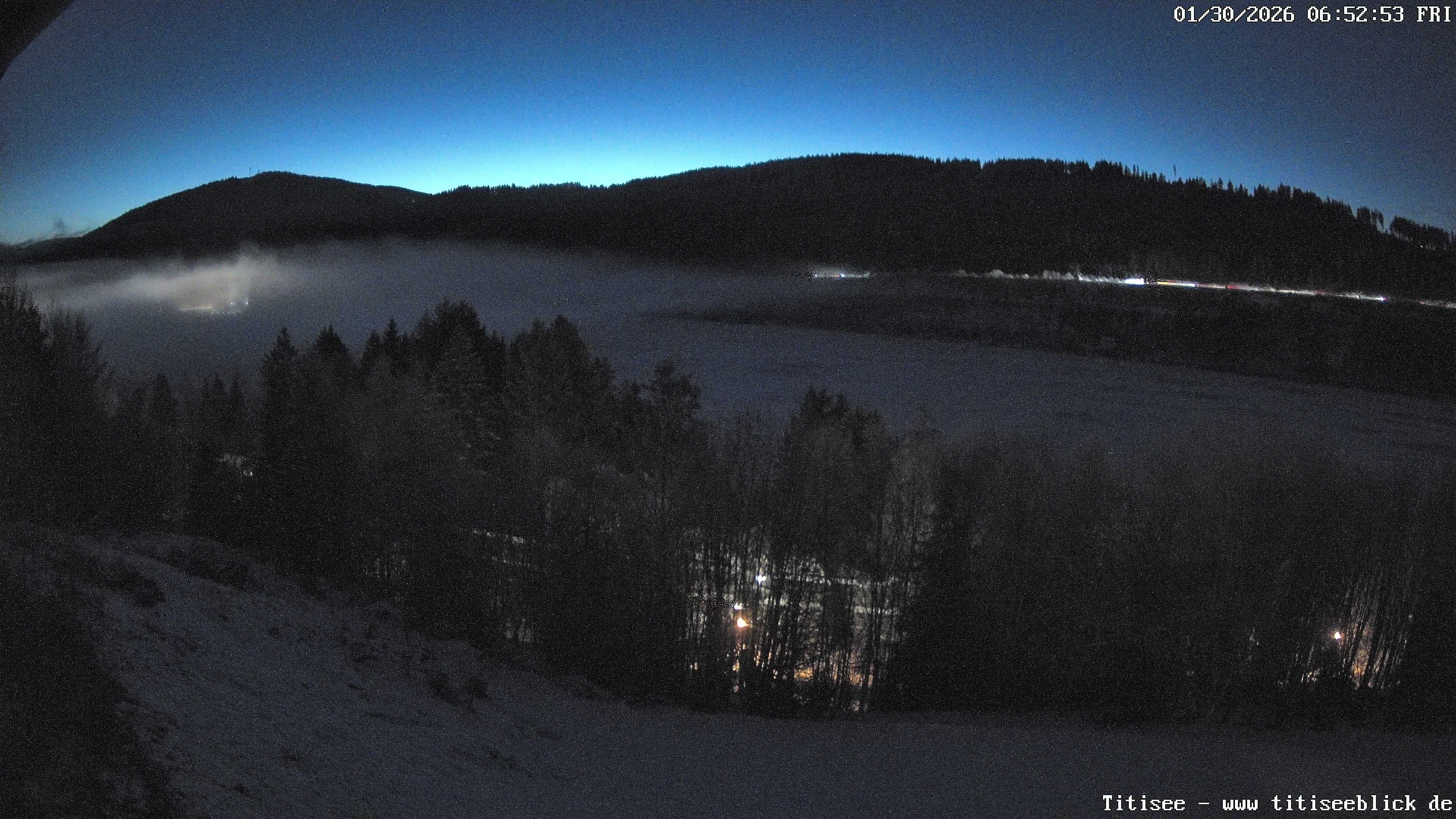 Archiv Foto Webcam Titisee: Westufer