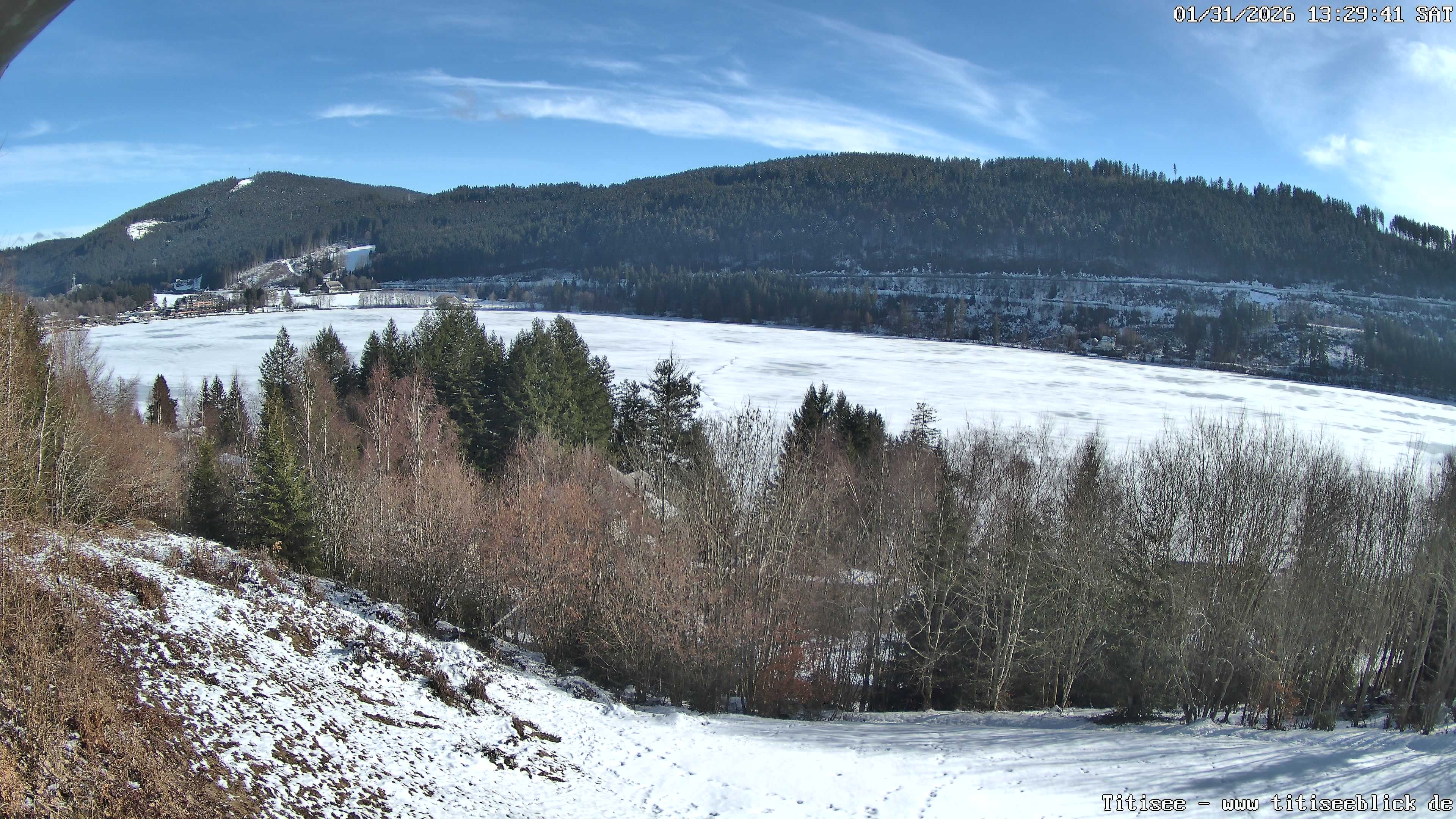 Archiv Foto Webcam Titisee: Westufer