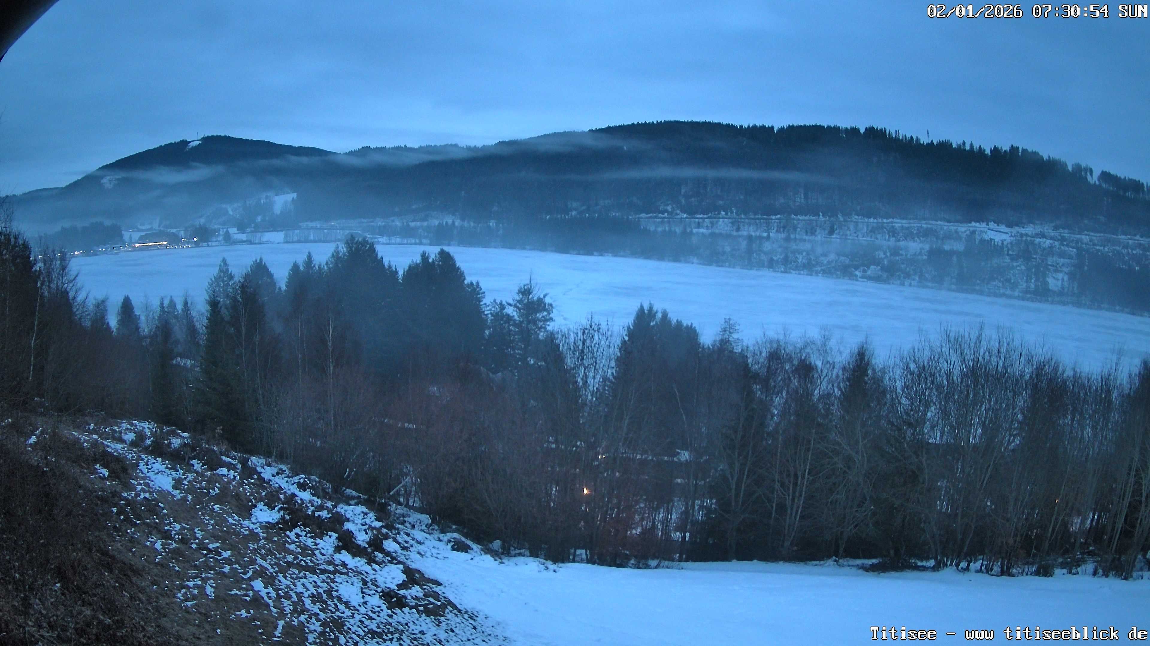 Archiv Foto Webcam Titisee: Westufer