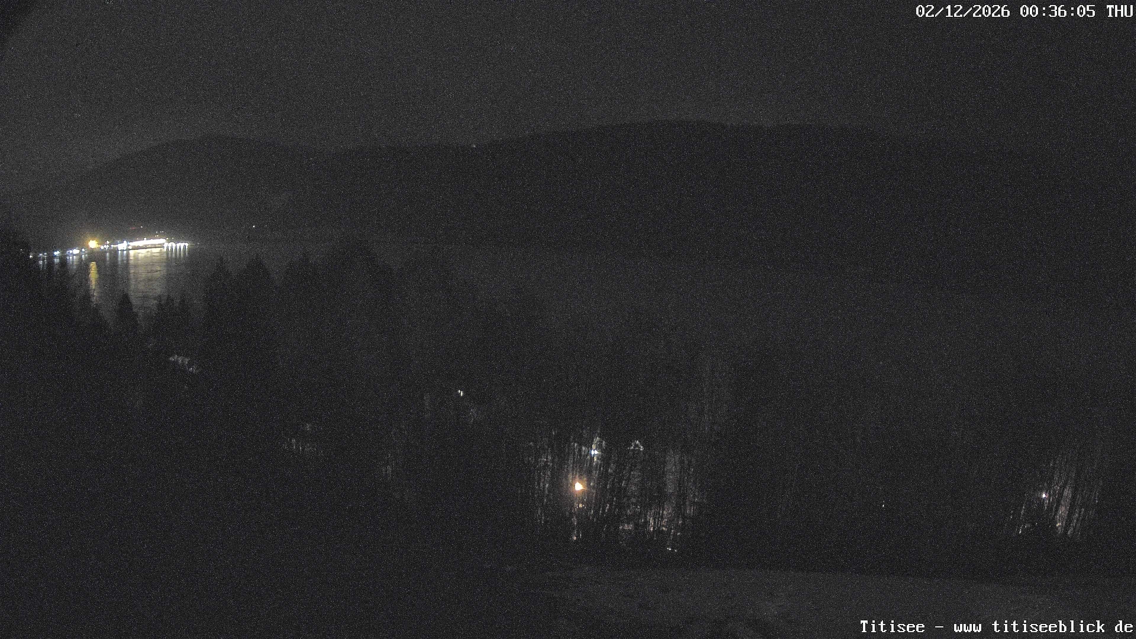 Archived image Webcam View of Lake Titisee