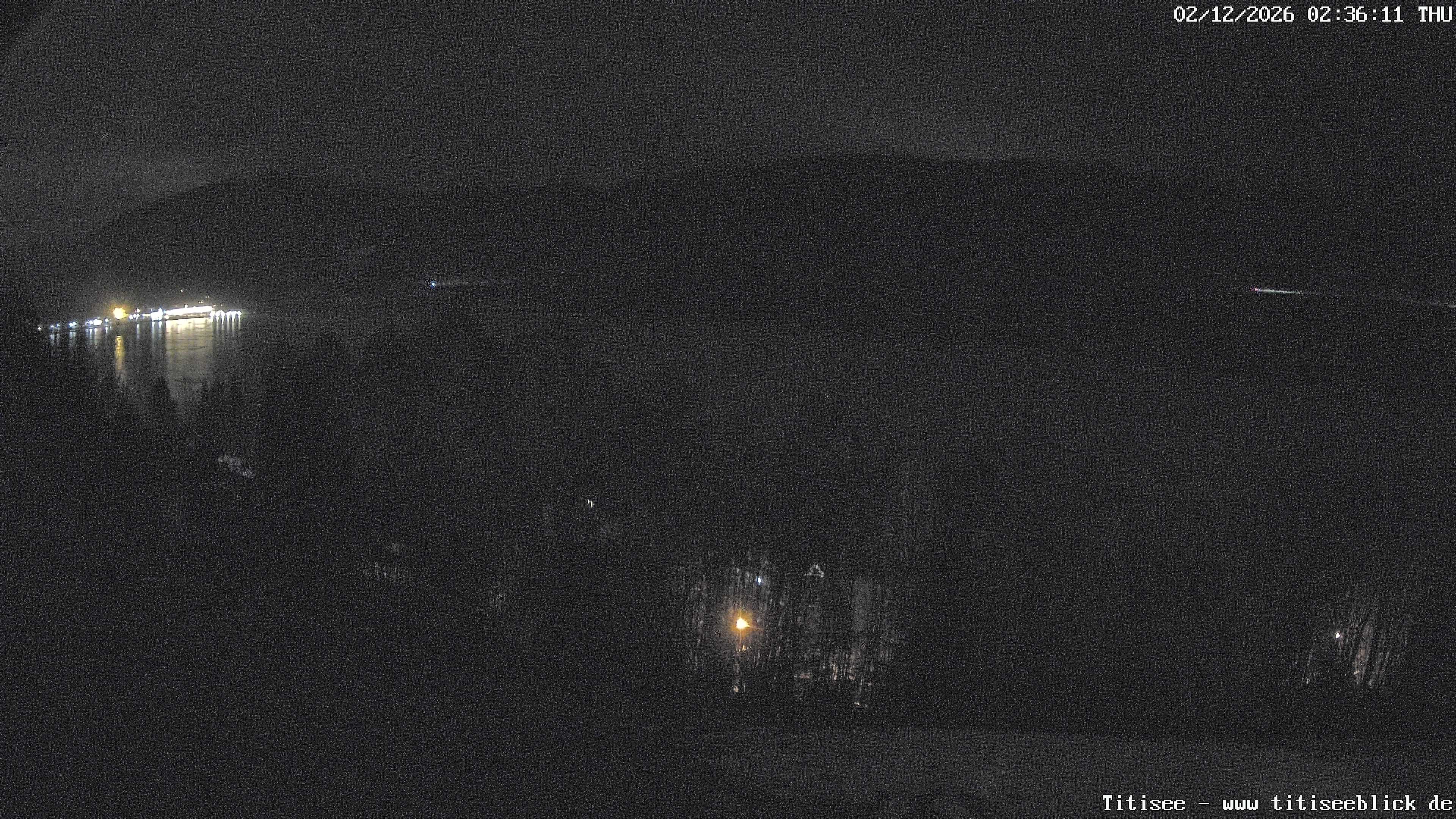 Archived image Webcam View of Lake Titisee