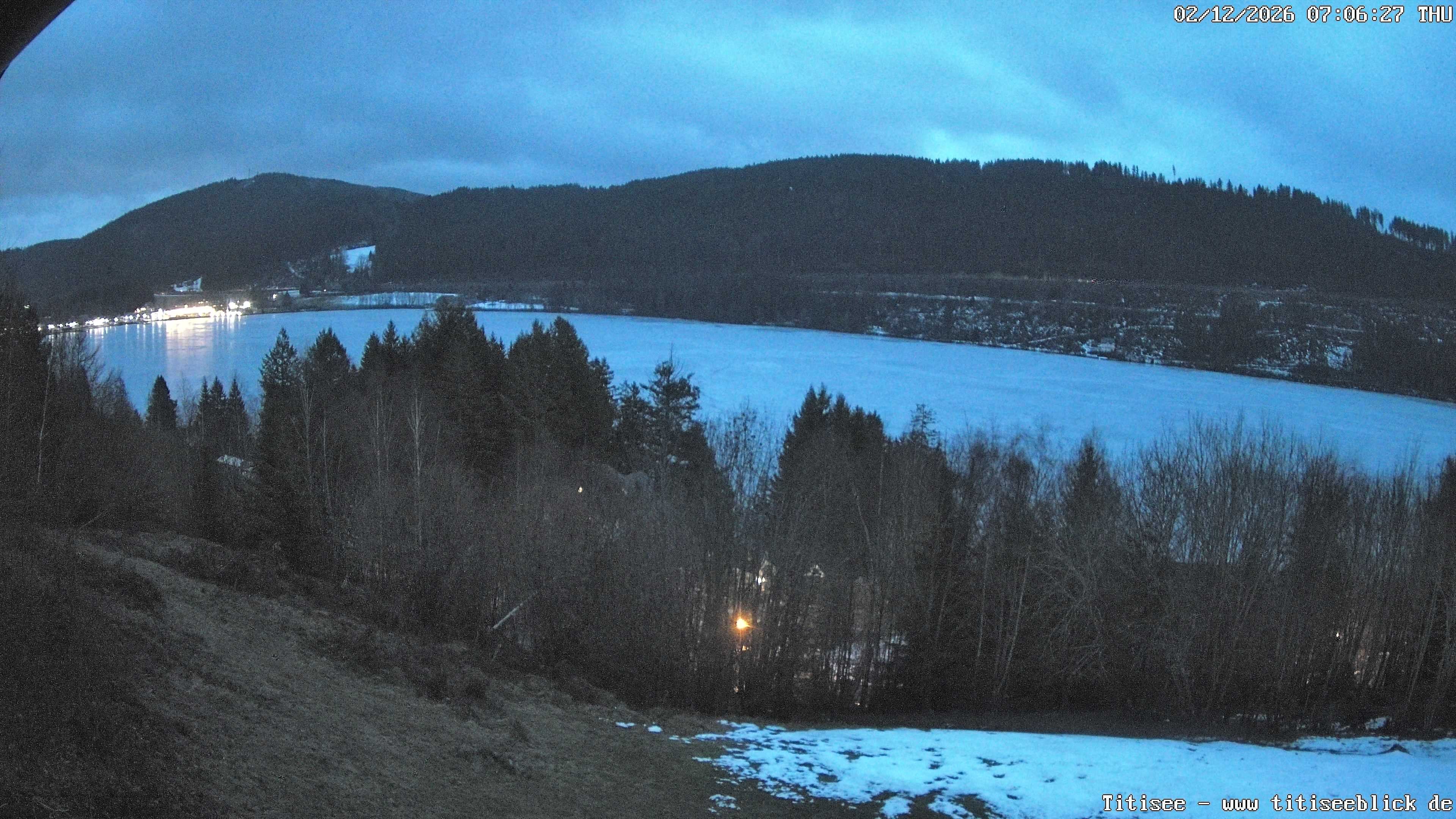 Archived image Webcam View of Lake Titisee