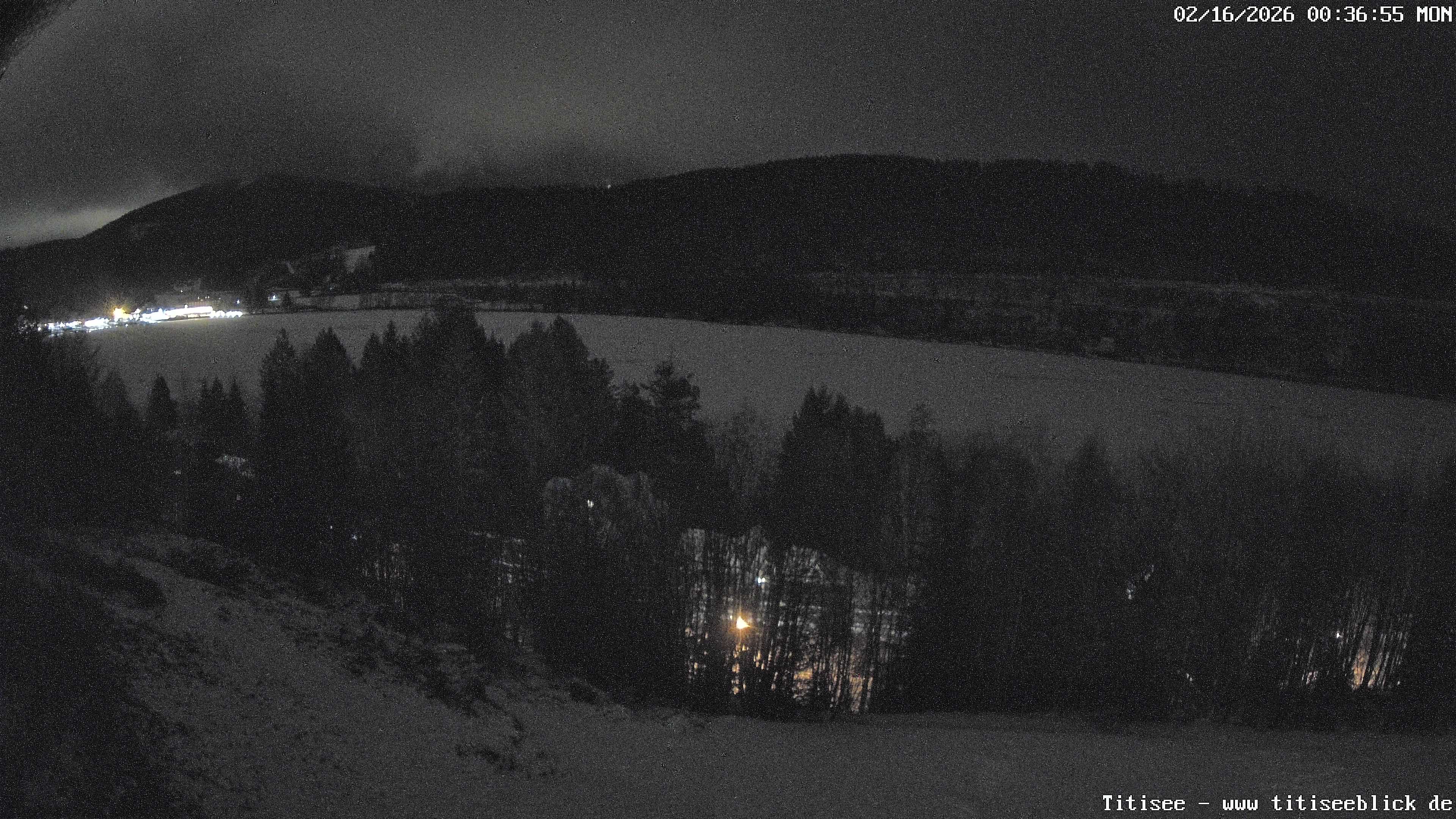 Archived image Webcam View of Lake Titisee