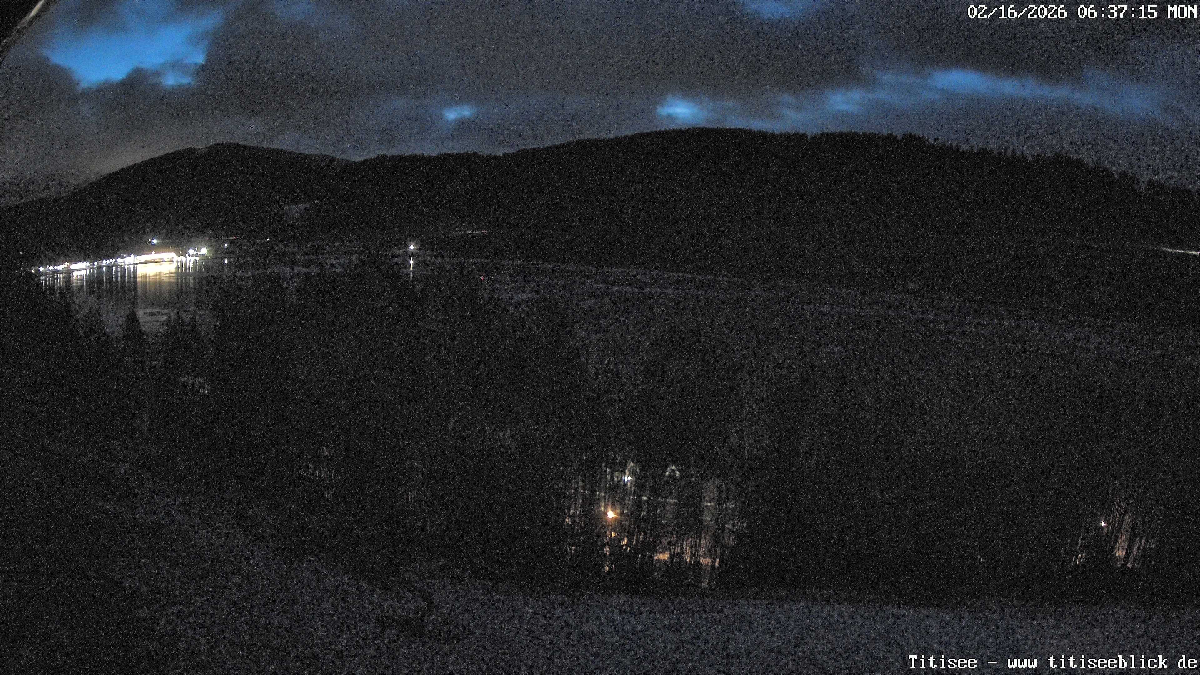 Archived image Webcam View of Lake Titisee