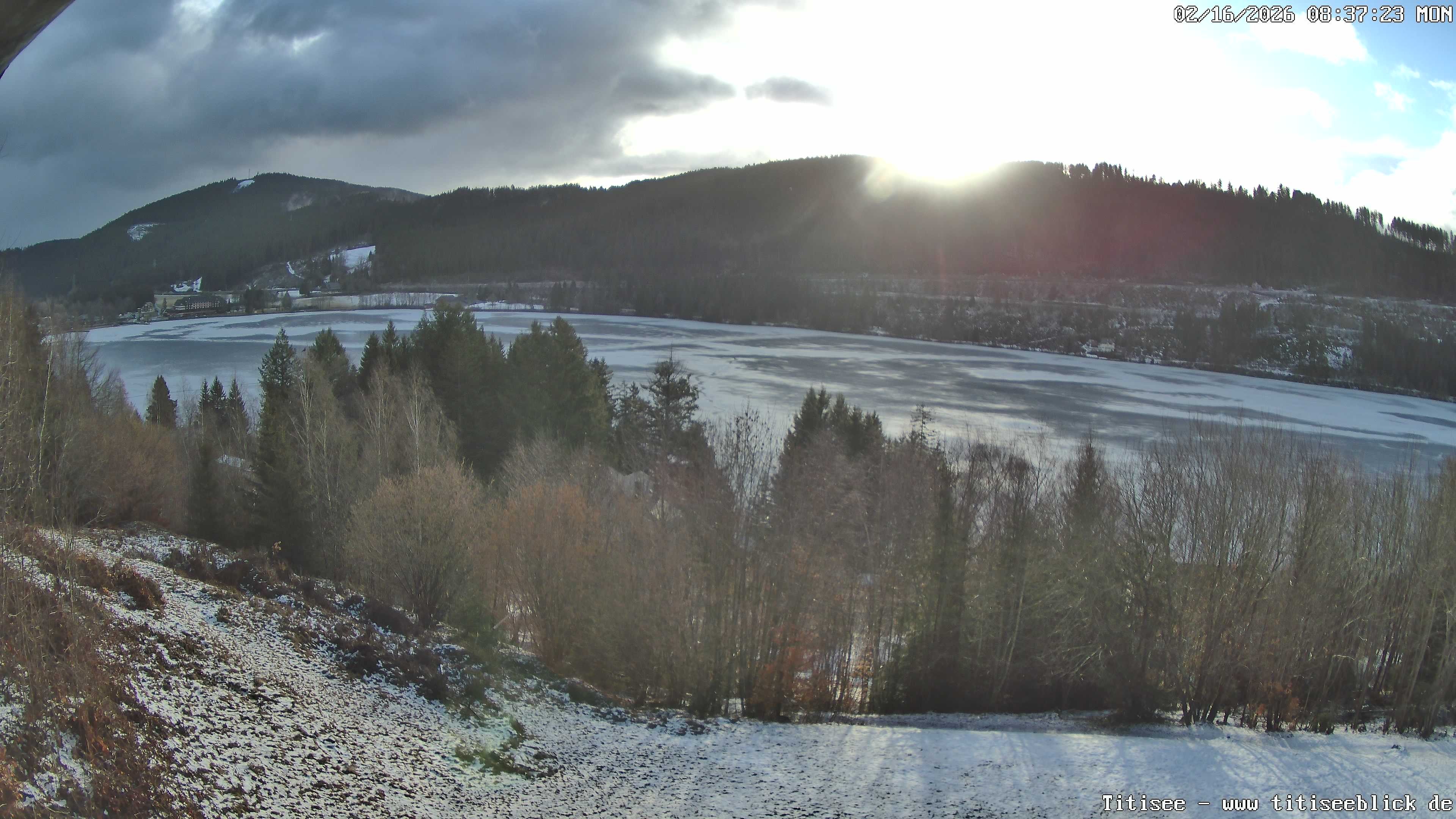 Archived image Webcam View of Lake Titisee