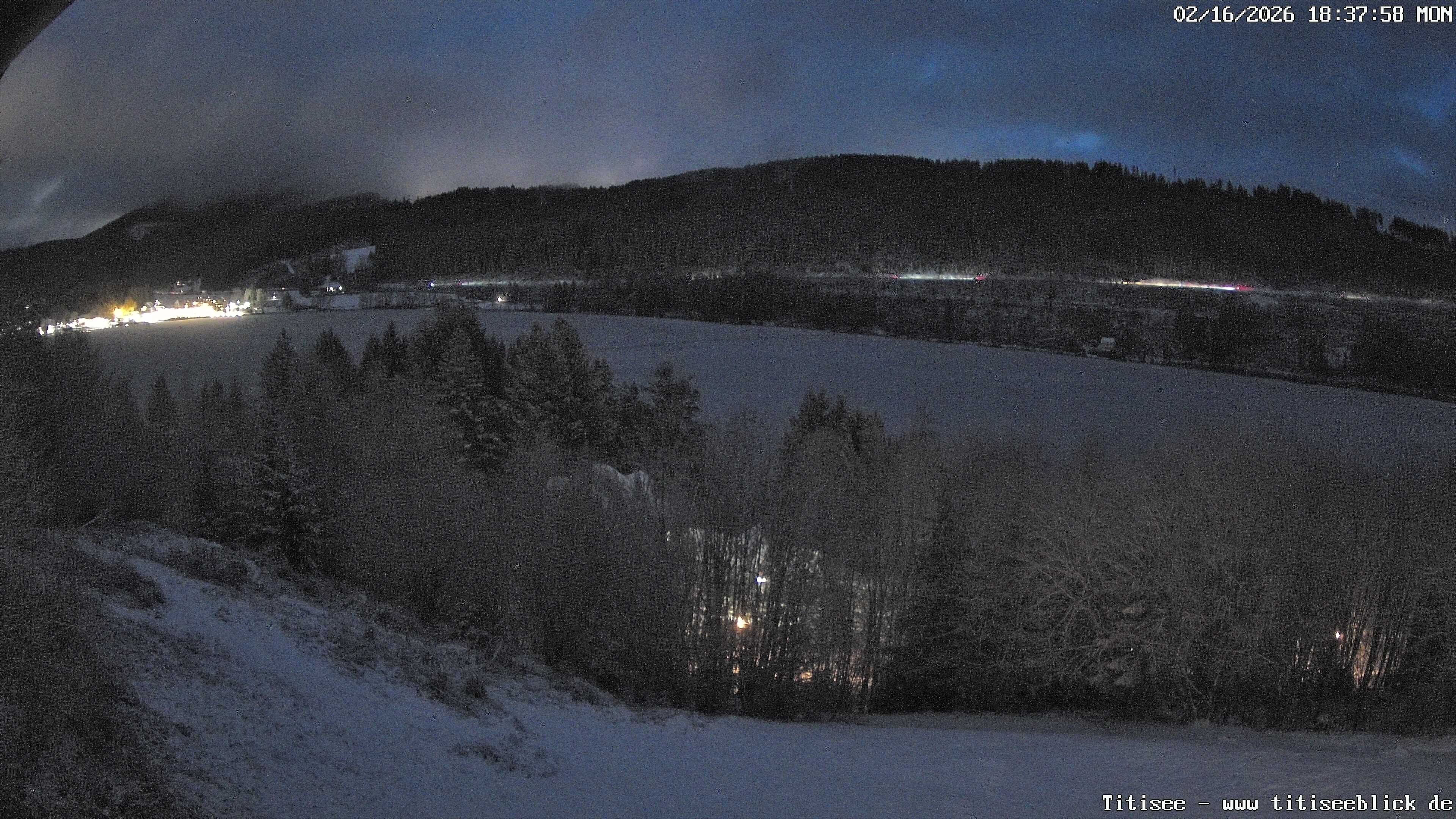 Archived image Webcam View of Lake Titisee