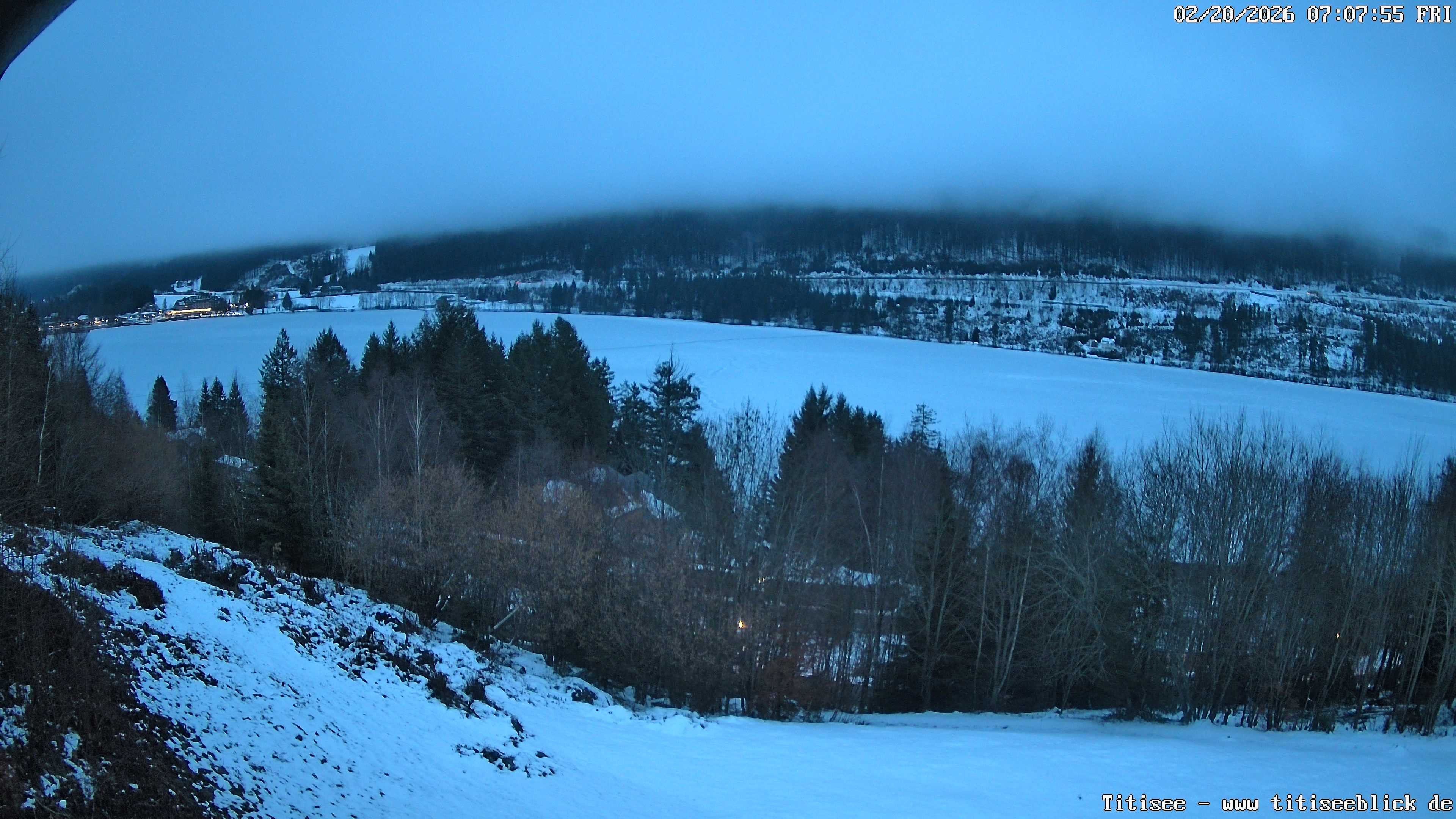 Archiv Foto Webcam Titisee: Westufer