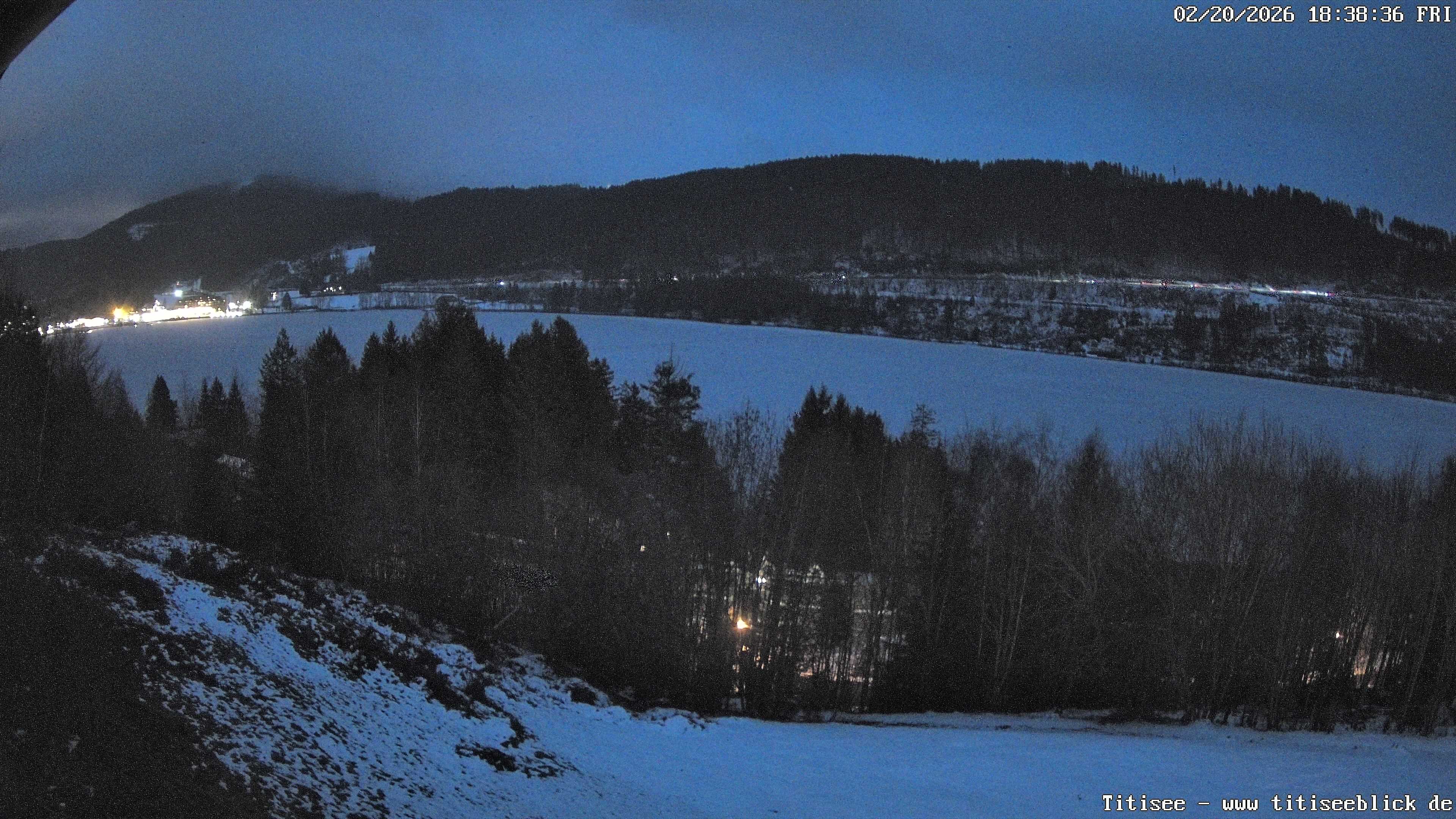 Archiv Foto Webcam Titisee: Westufer