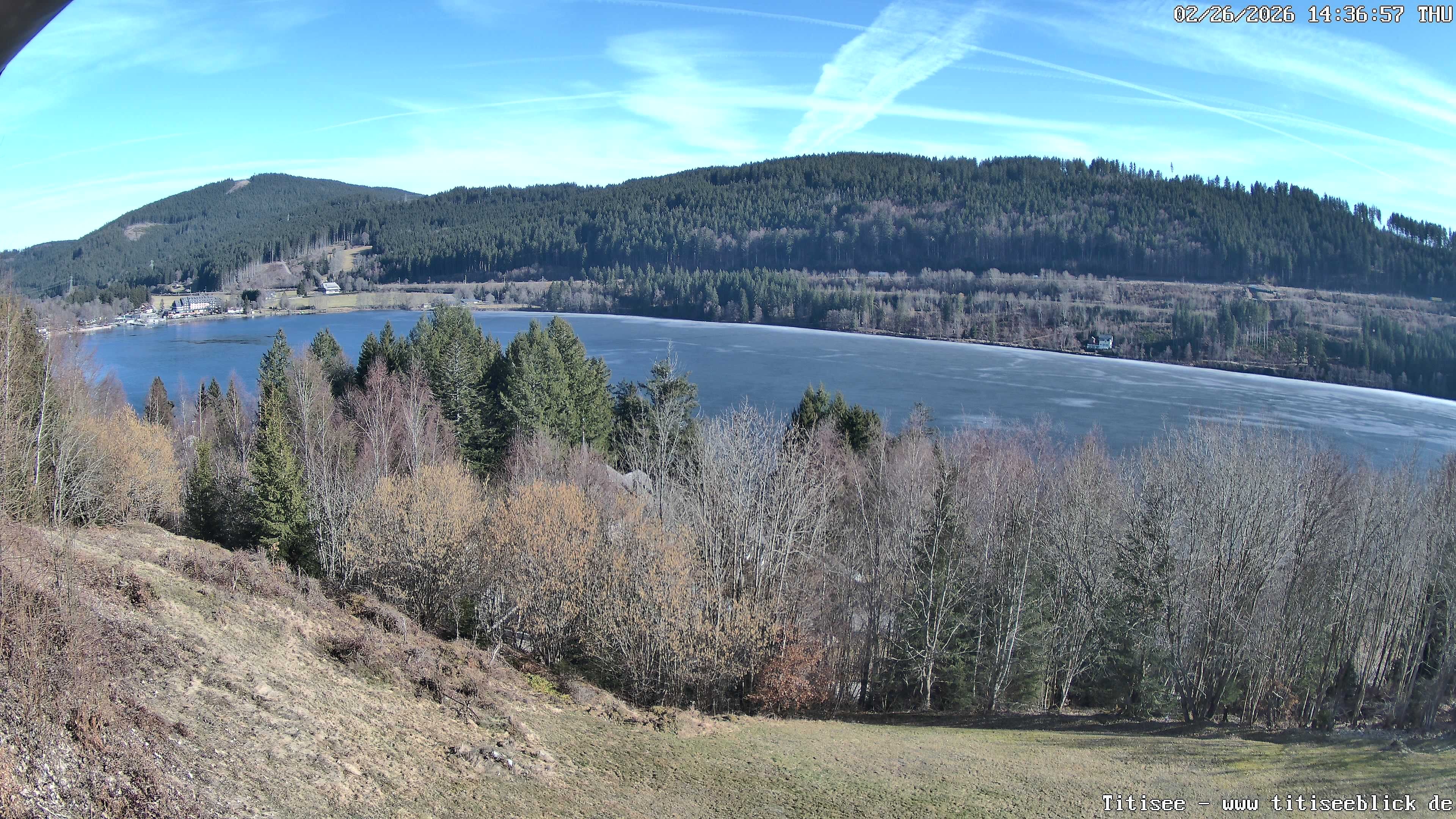Archived image Webcam View of Lake Titisee