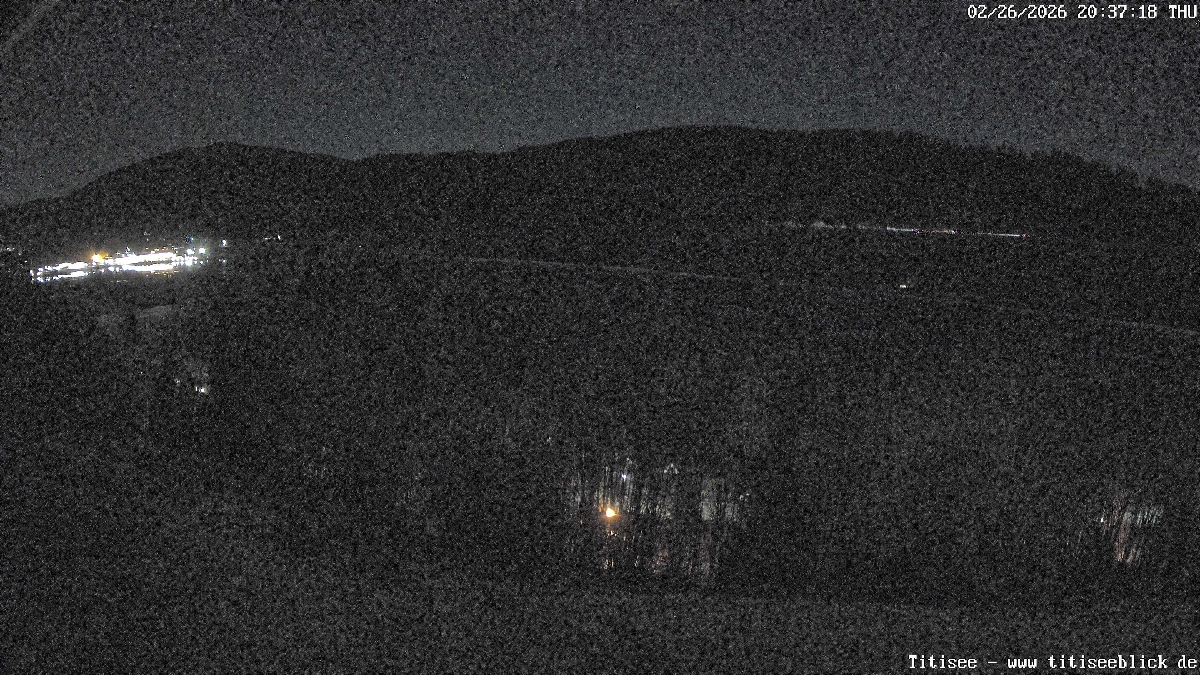 Archived image Webcam View of Lake Titisee