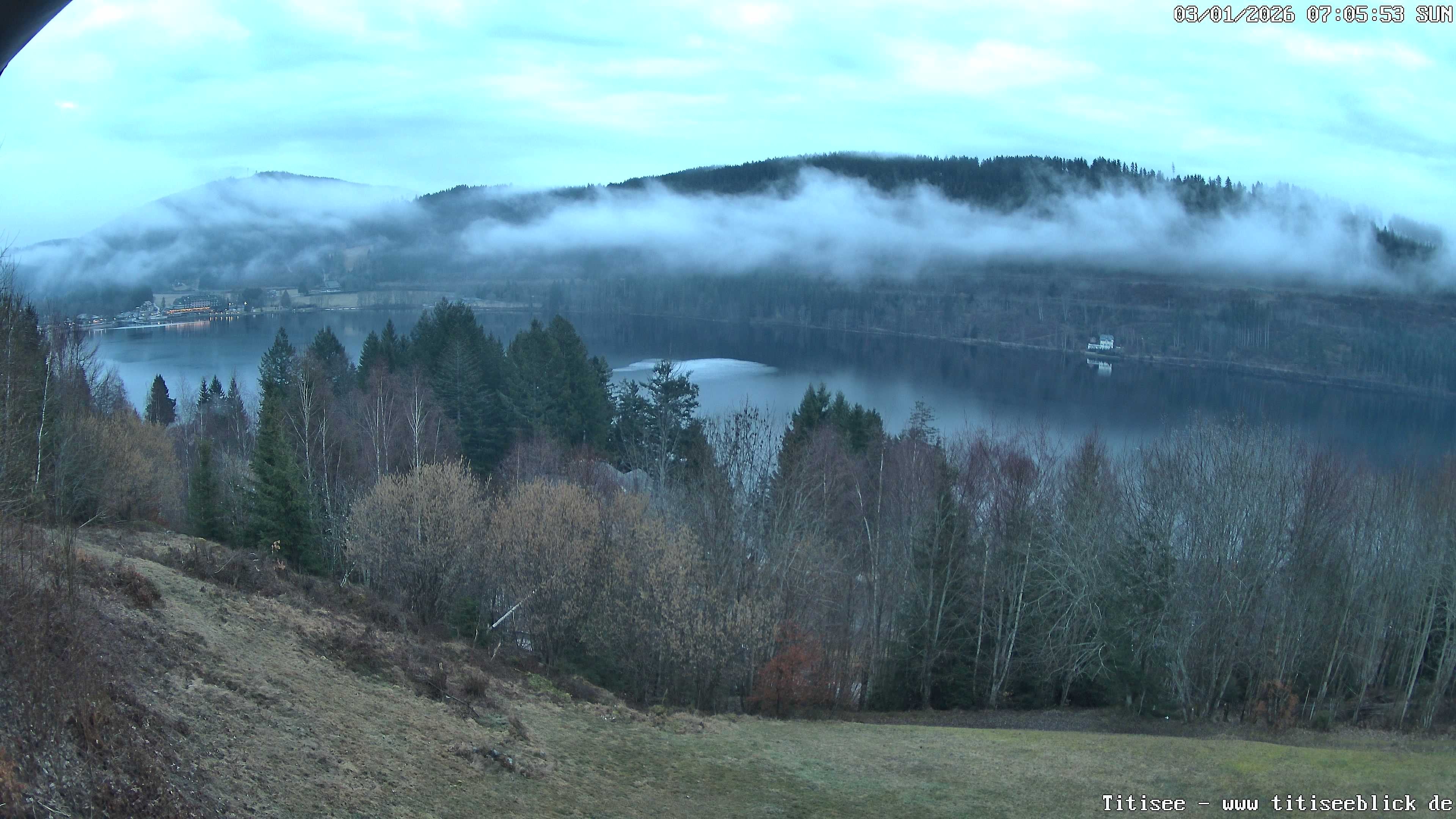 Archiv Foto Webcam Titisee: Westufer