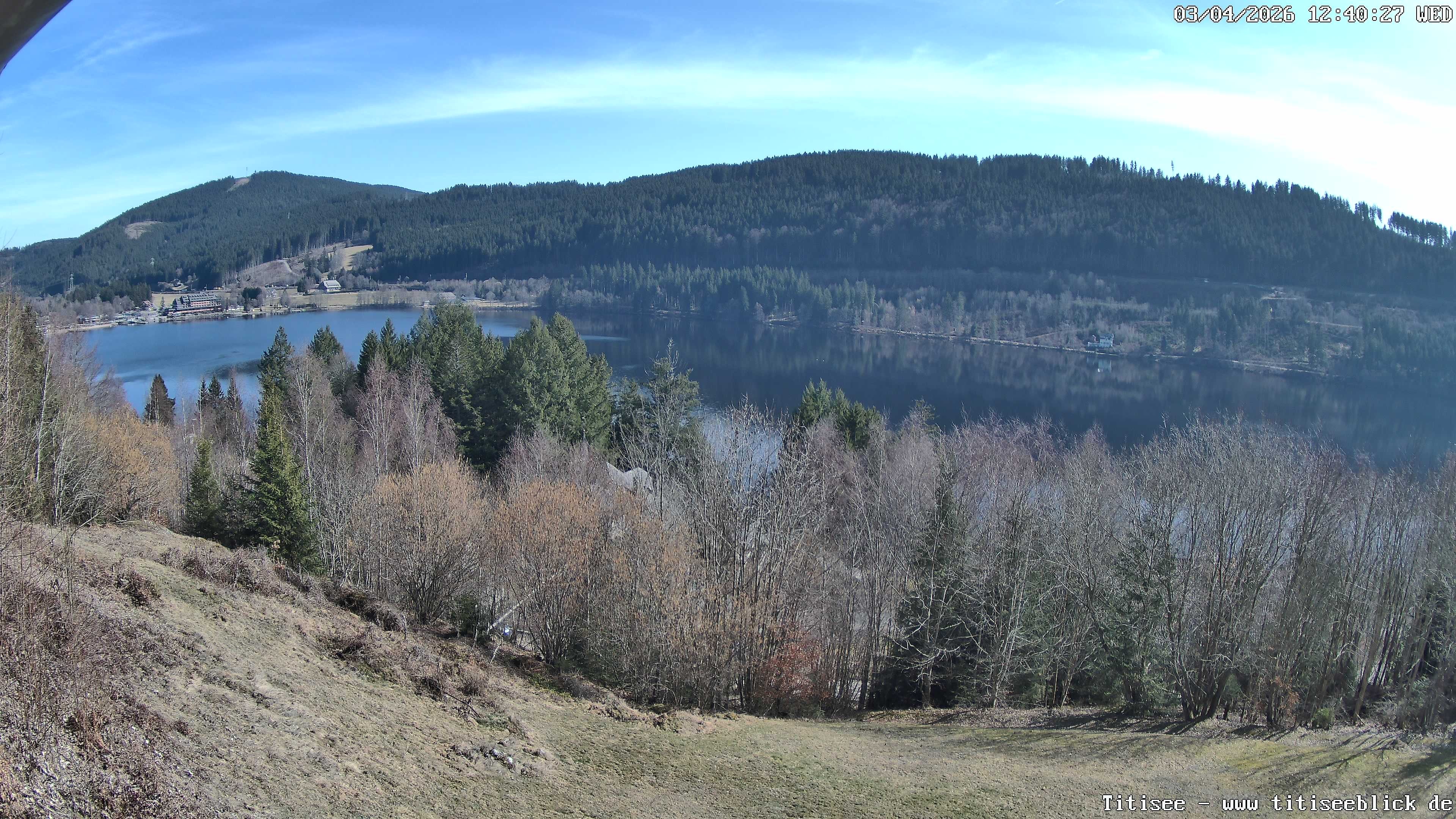 Archiv Foto Webcam Titisee: Westufer