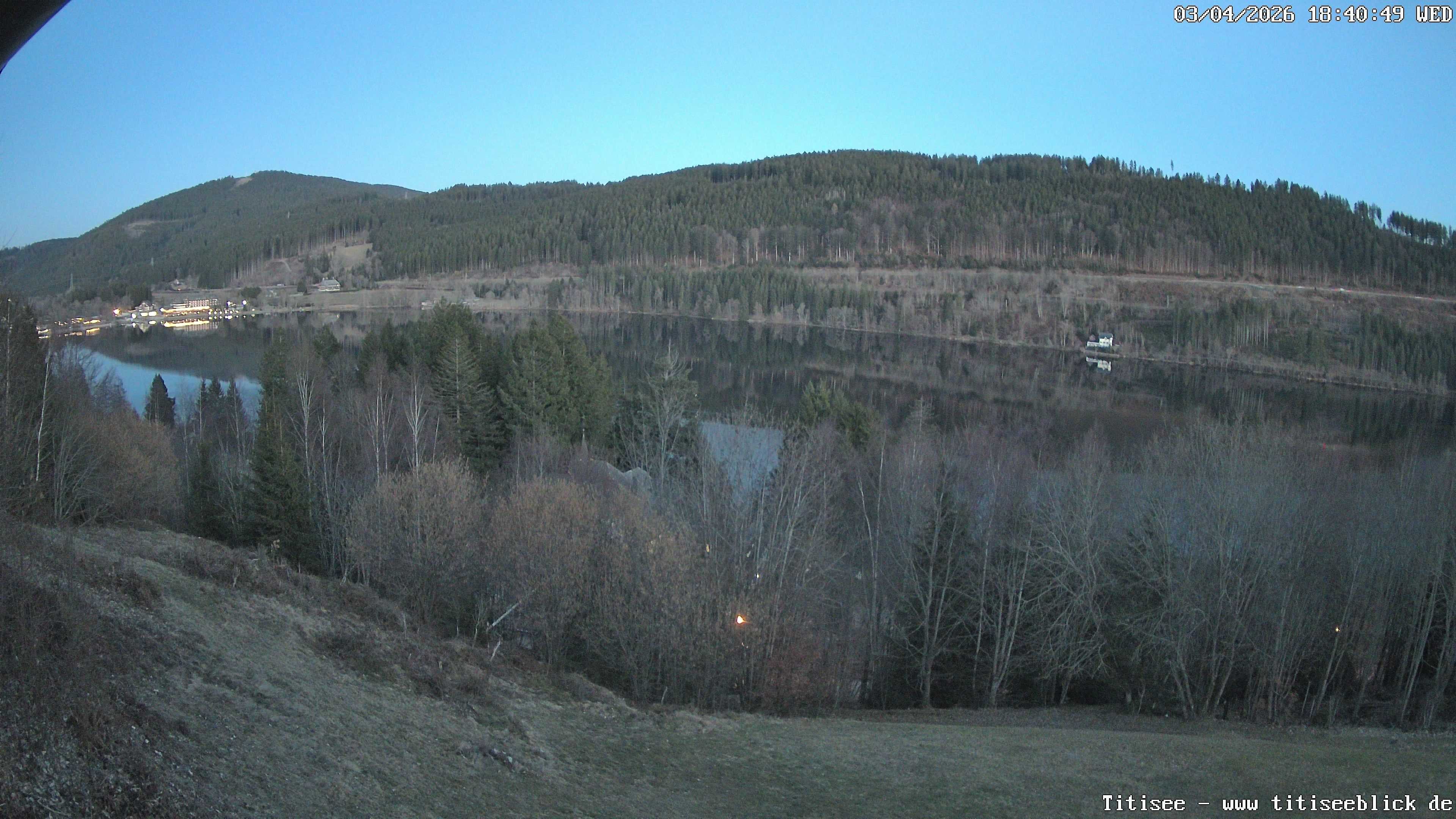 Archiv Foto Webcam Titisee: Westufer