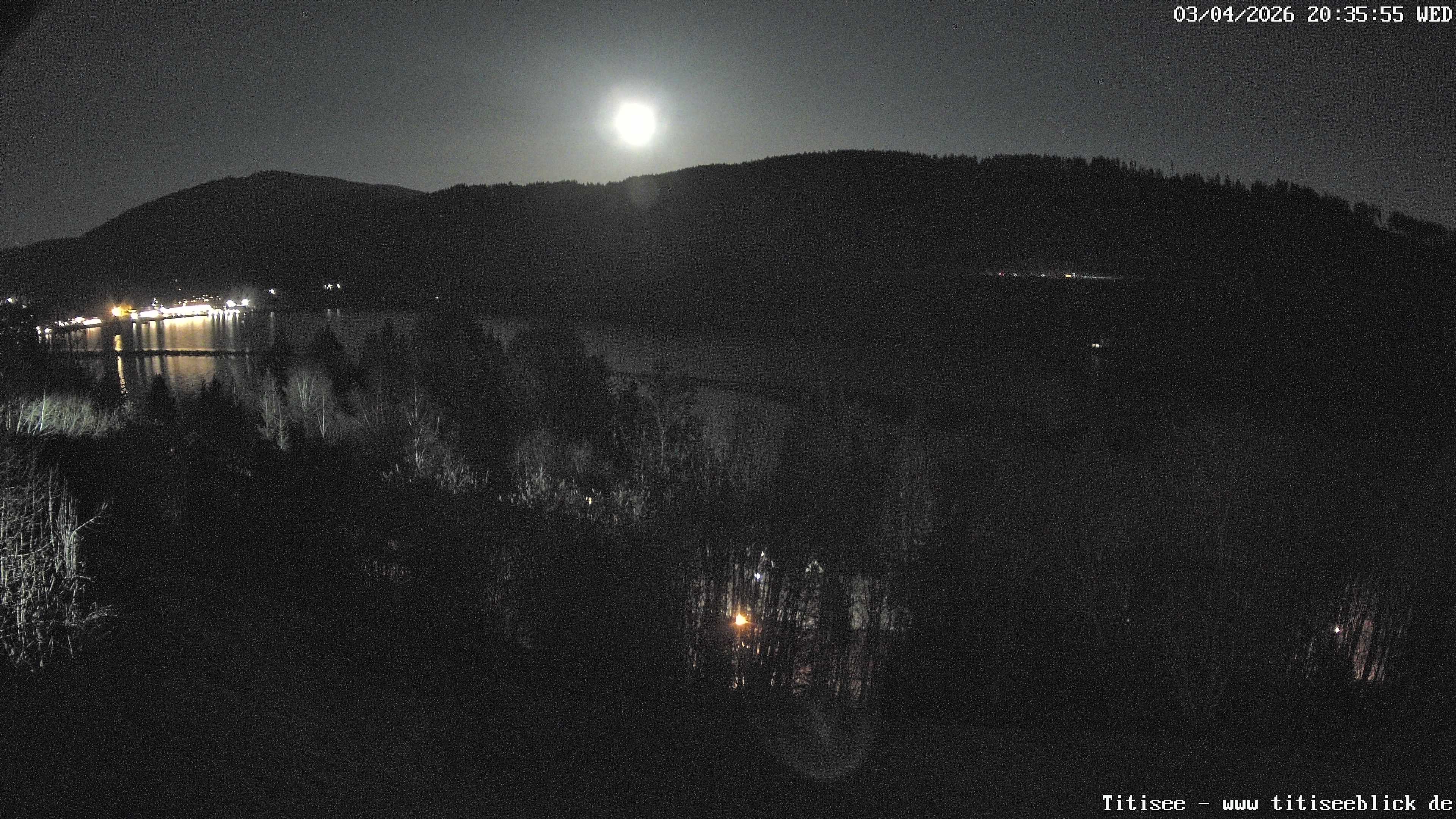 Archiv Foto Webcam Titisee: Westufer
