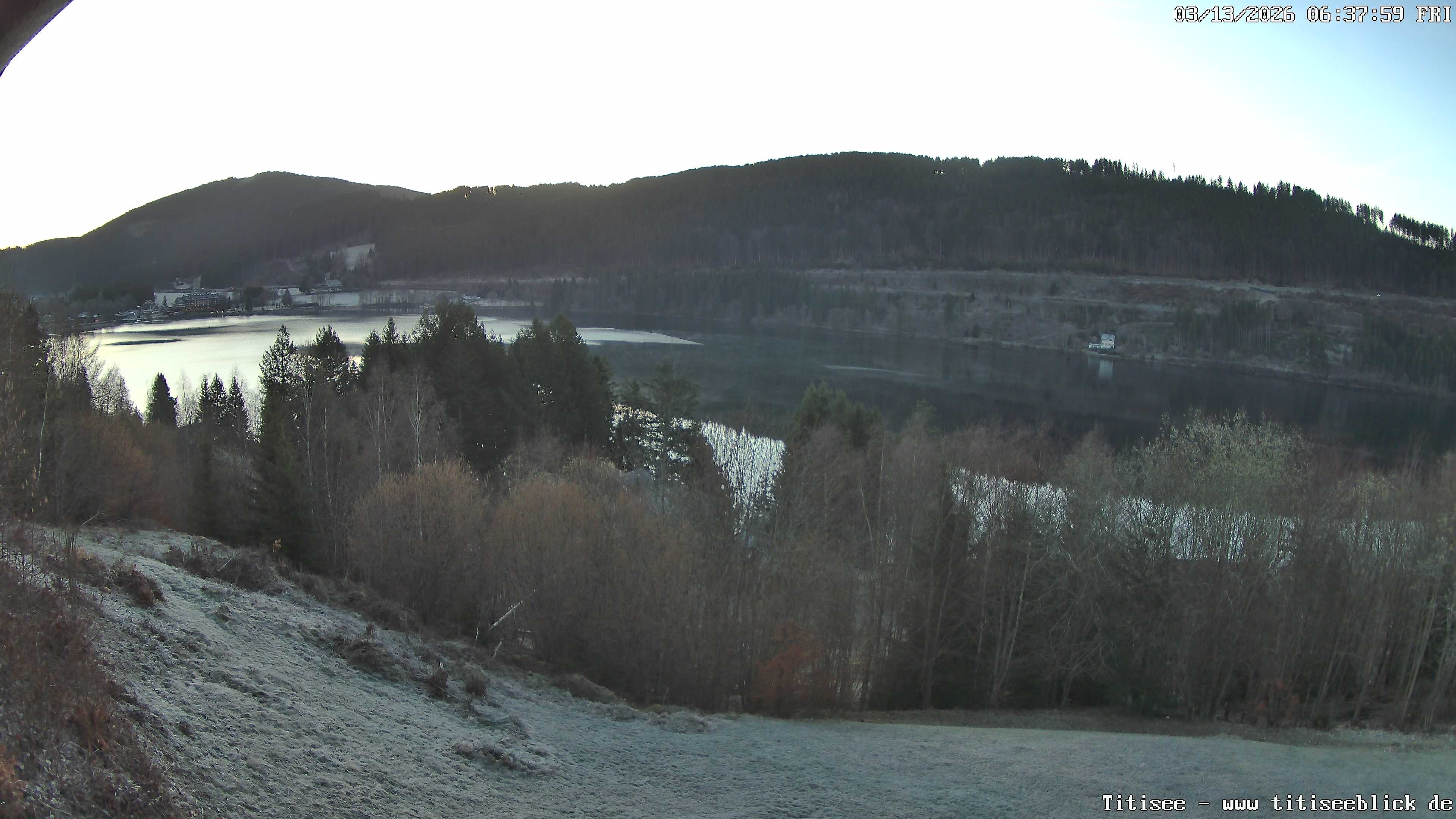 Archiv Foto Webcam Titisee: Westufer