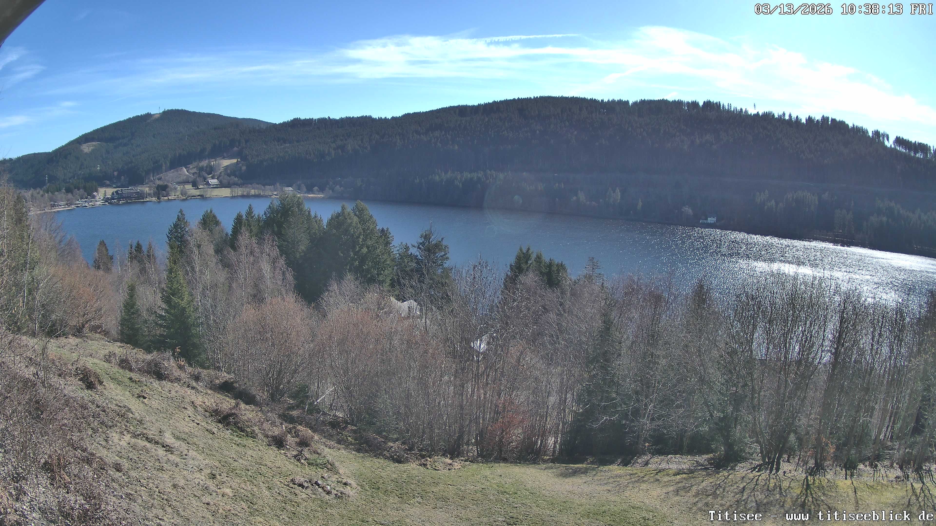 Archiv Foto Webcam Titisee: Westufer