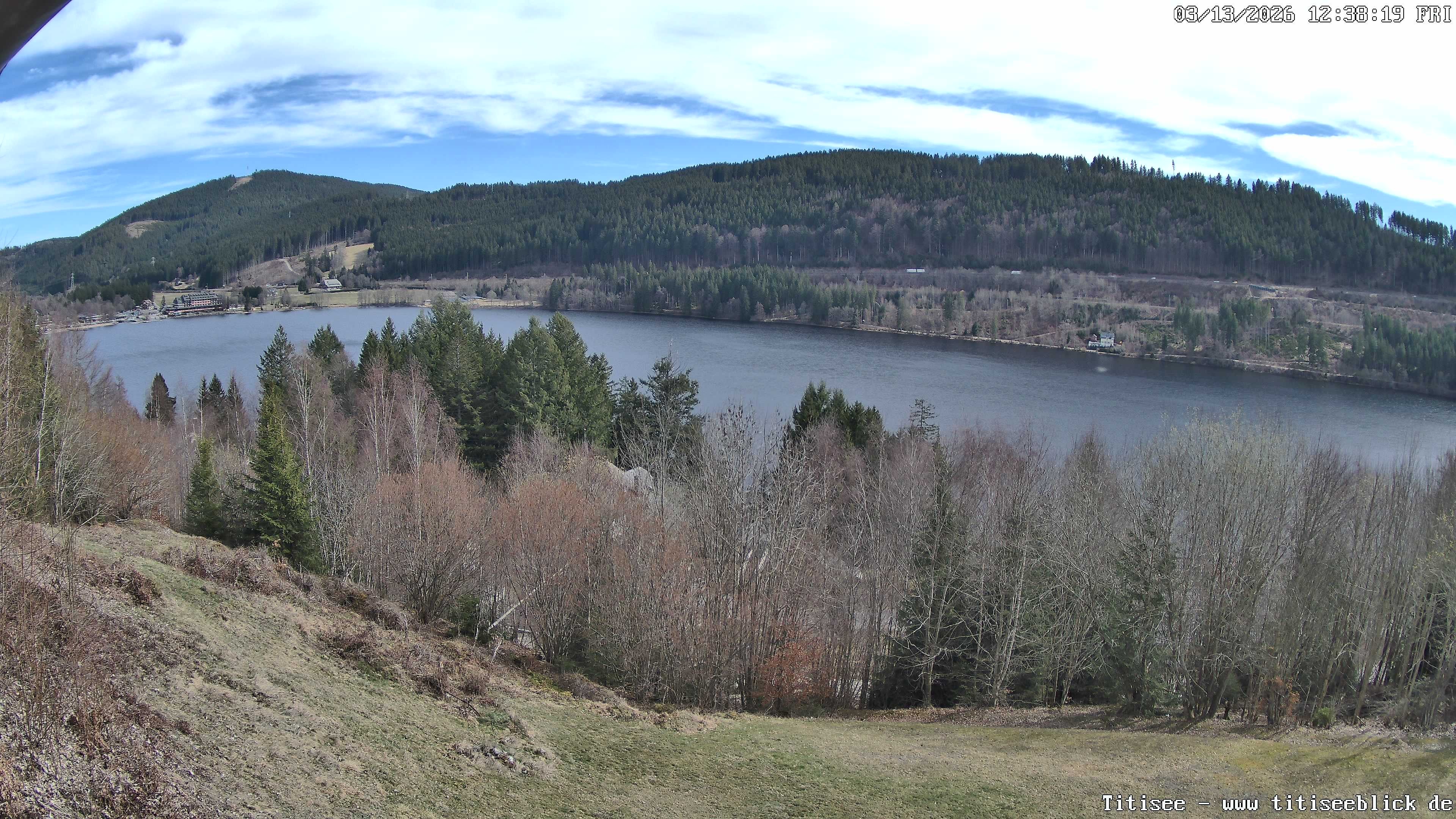 Archiv Foto Webcam Titisee: Westufer