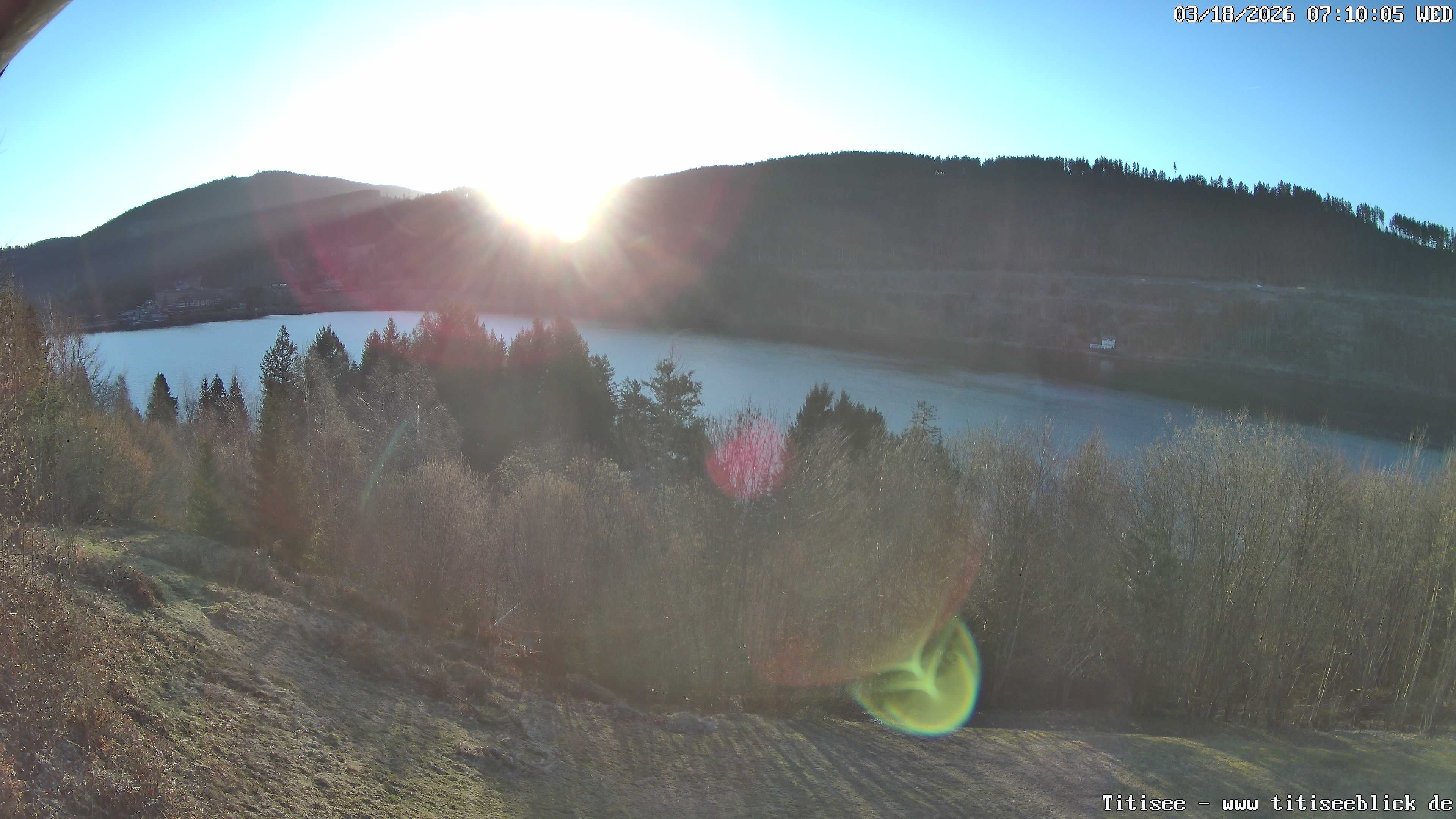 Archiv Foto Webcam Titisee: Westufer
