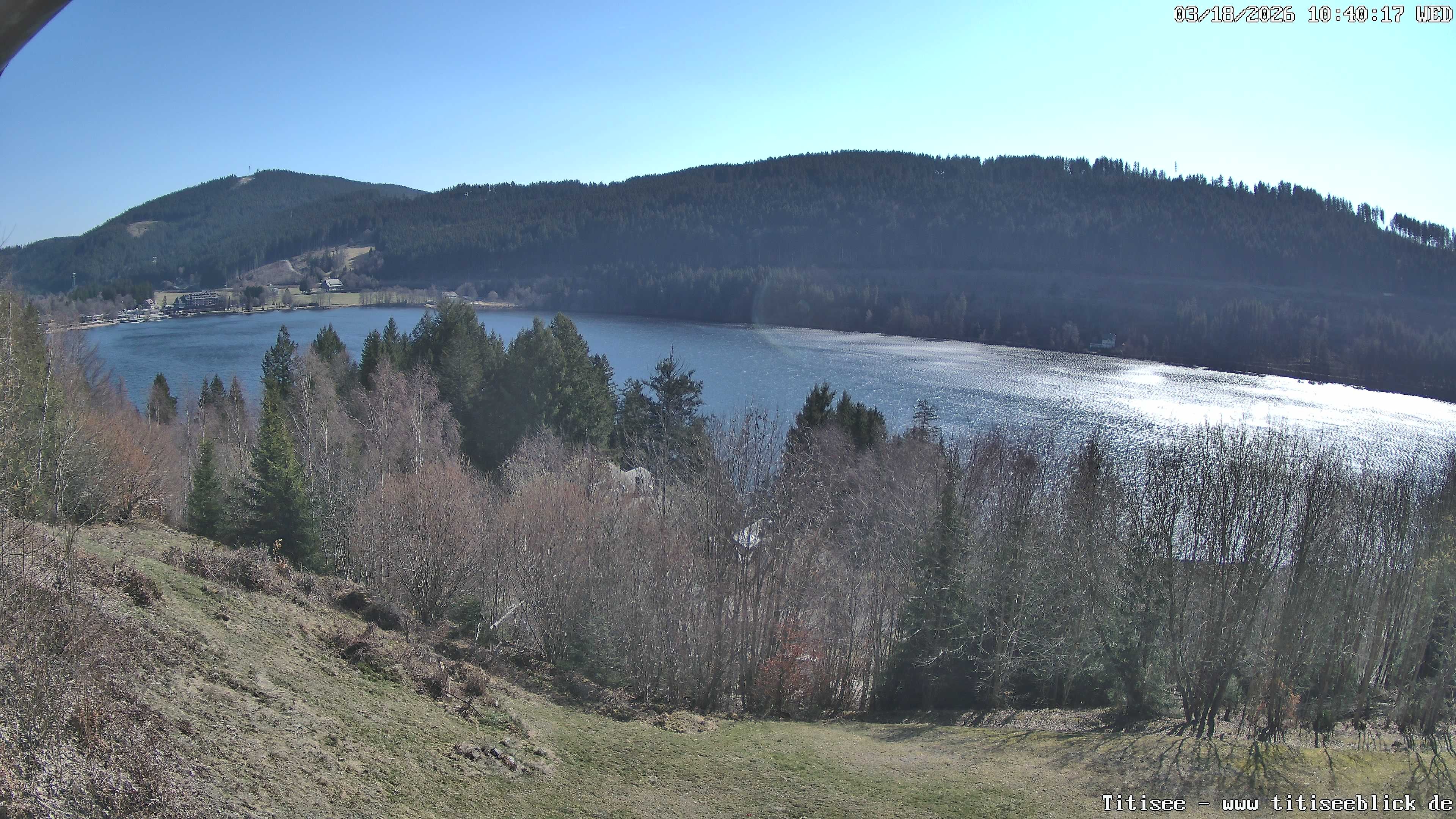 Archiv Foto Webcam Titisee: Westufer