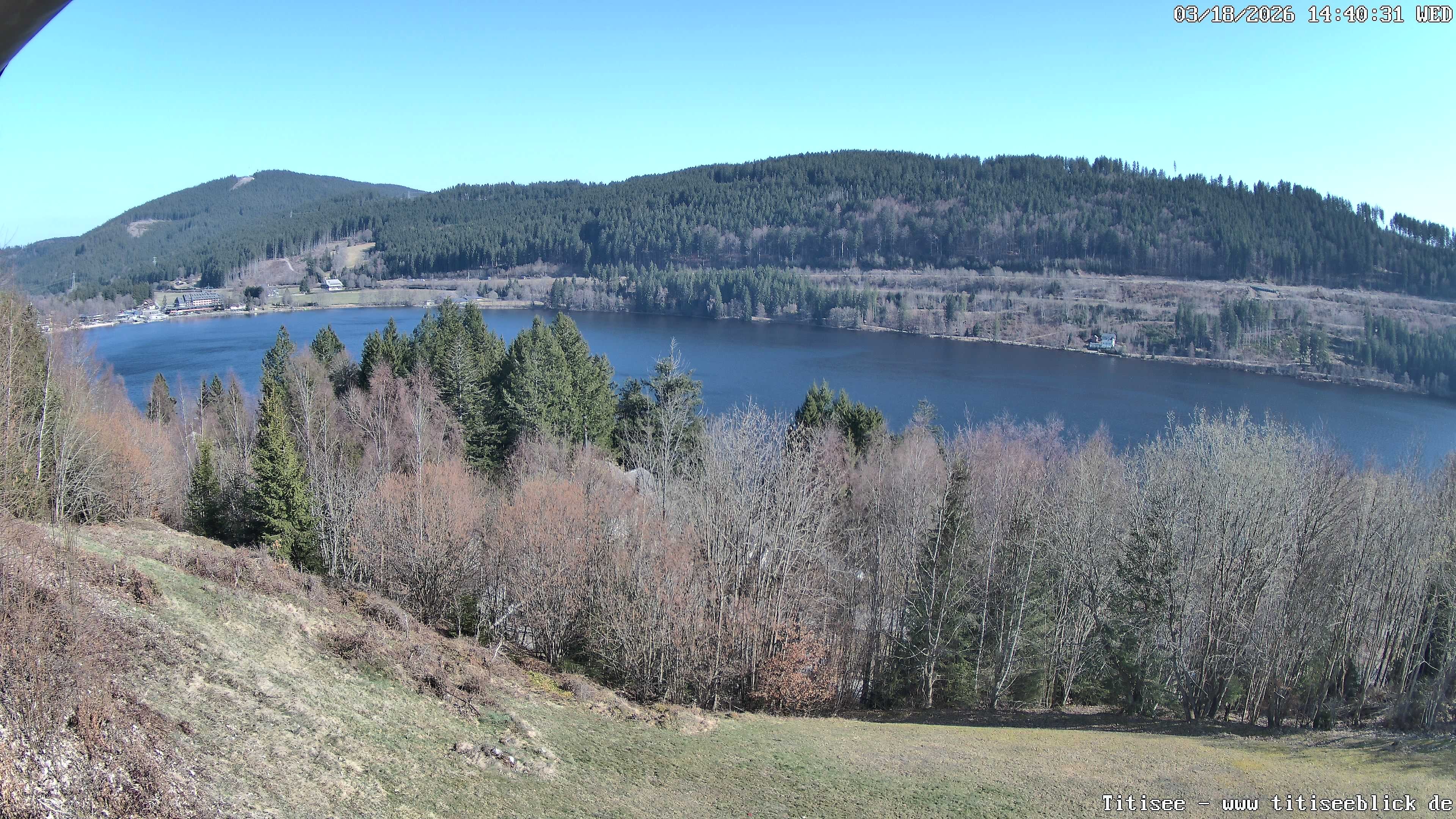 Archiv Foto Webcam Titisee: Westufer