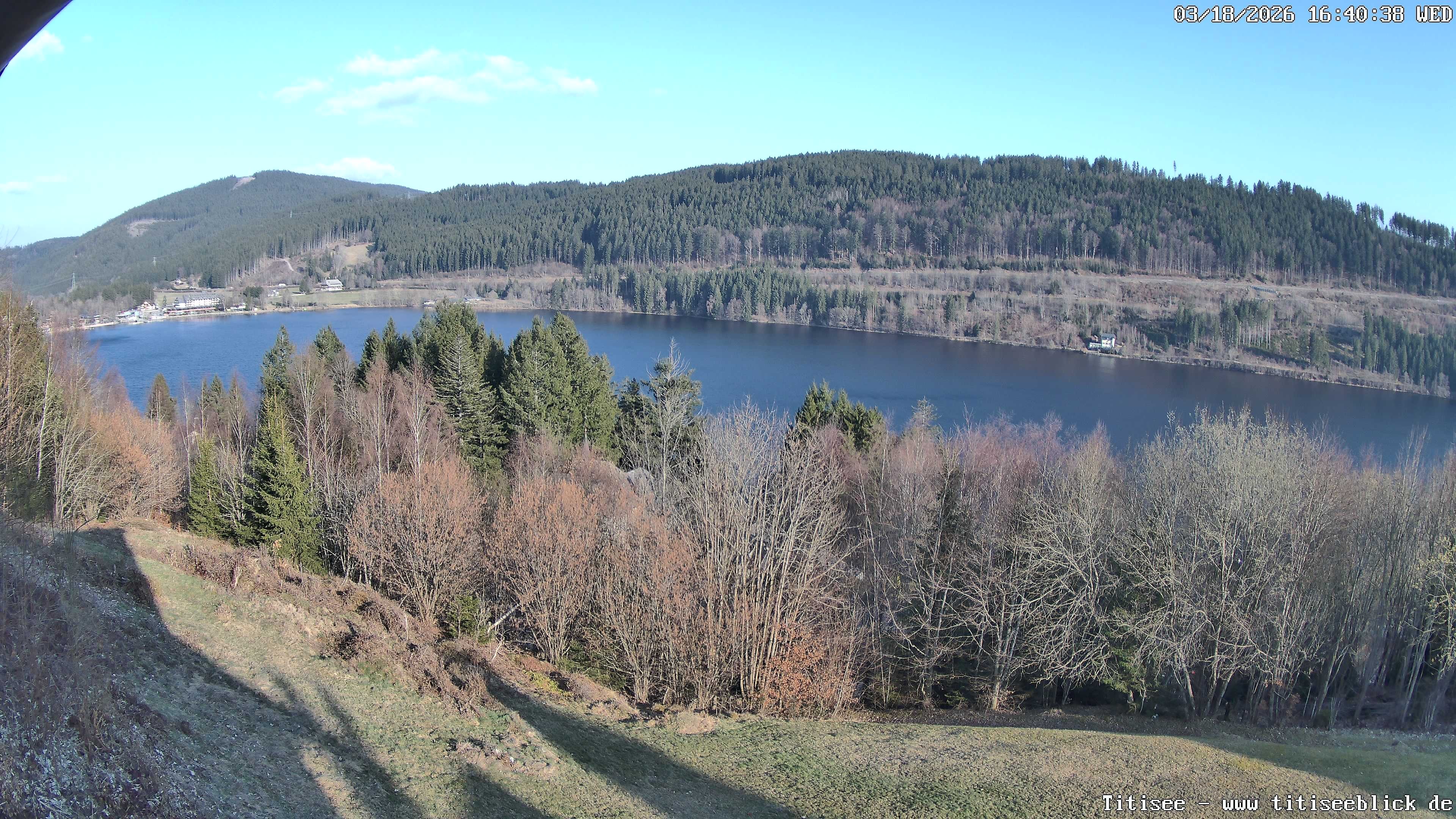 Archiv Foto Webcam Titisee: Westufer