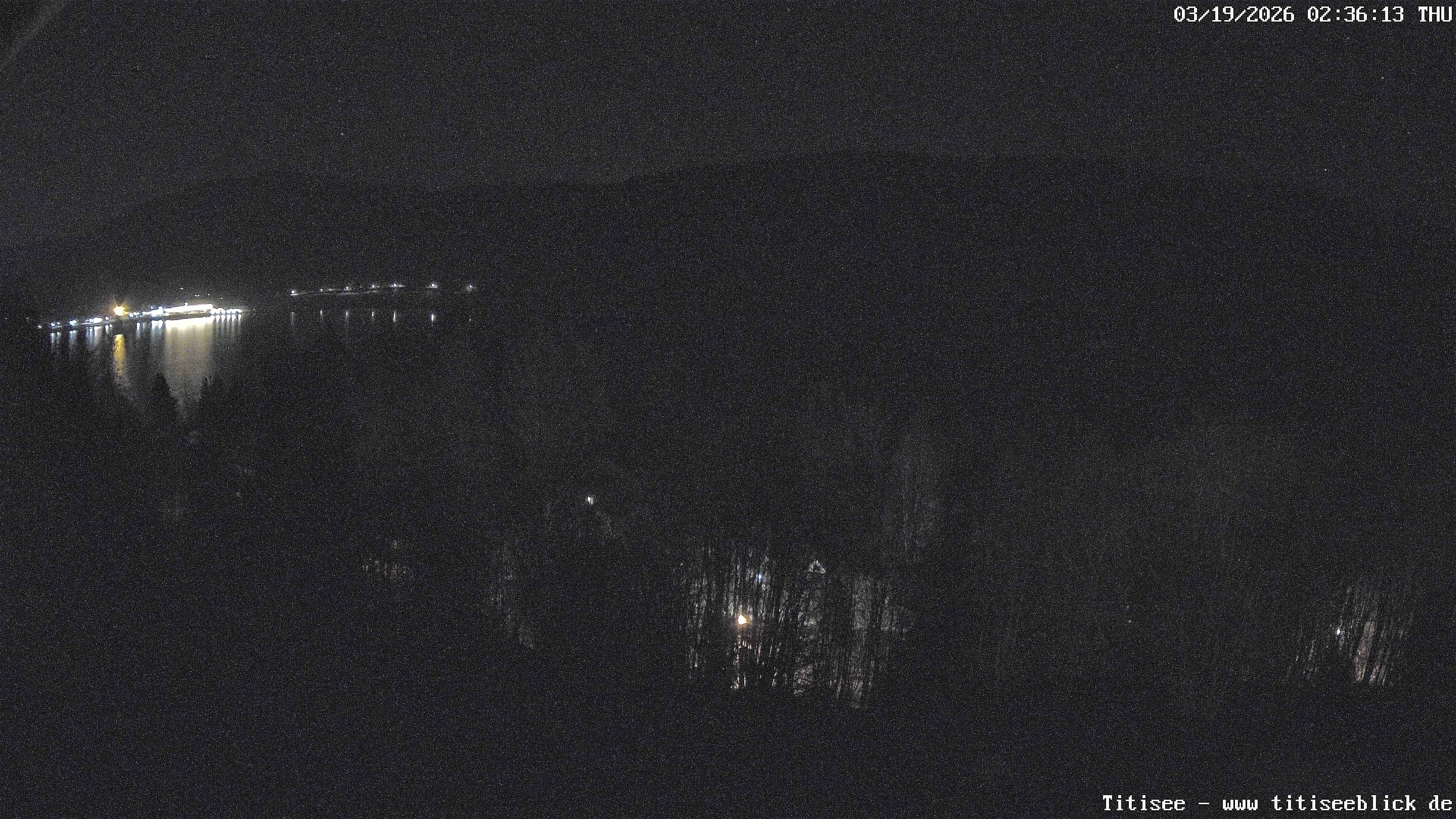 Archived image Webcam View of Lake Titisee