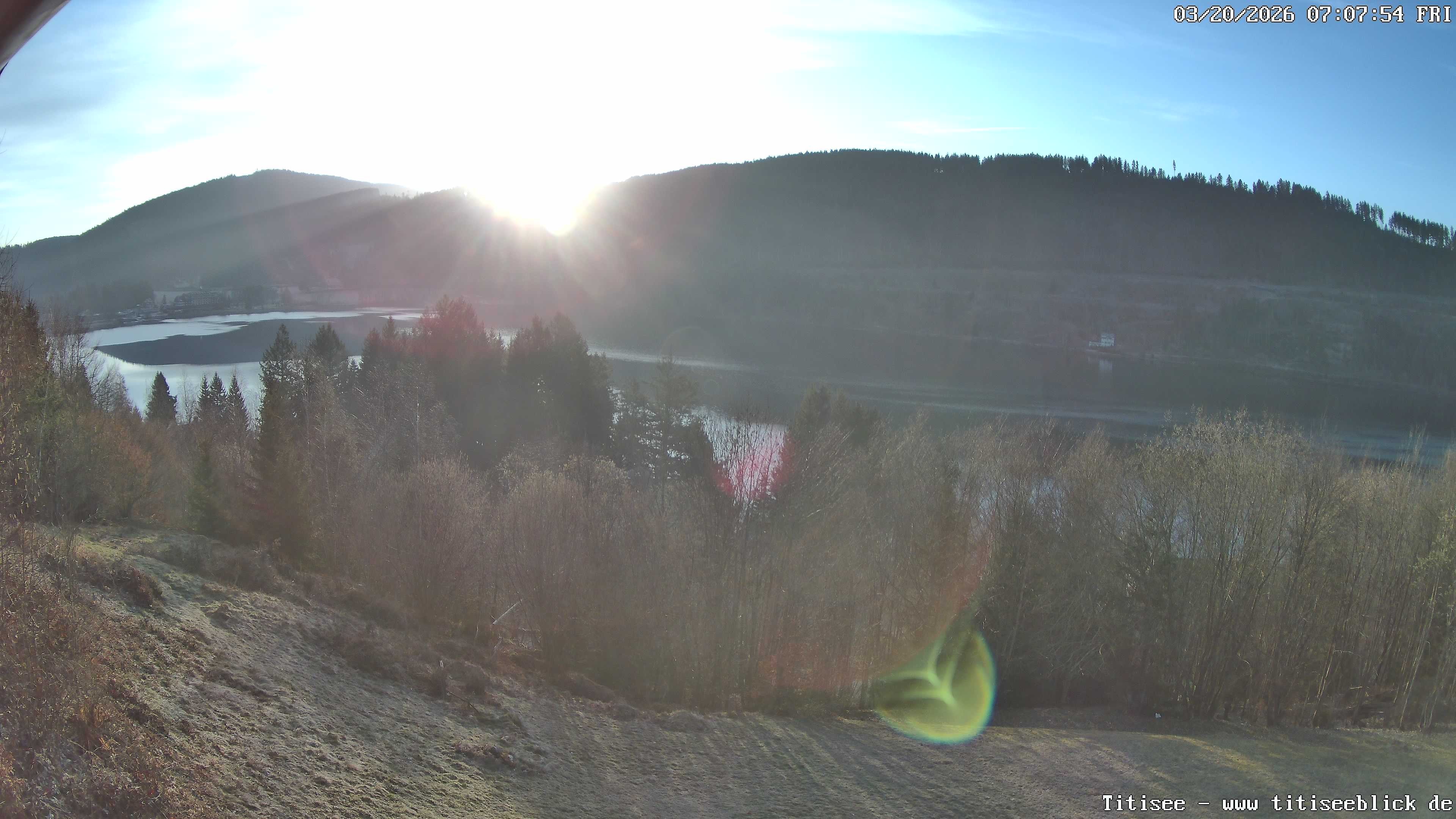 Archiv Foto Webcam Titisee: Westufer