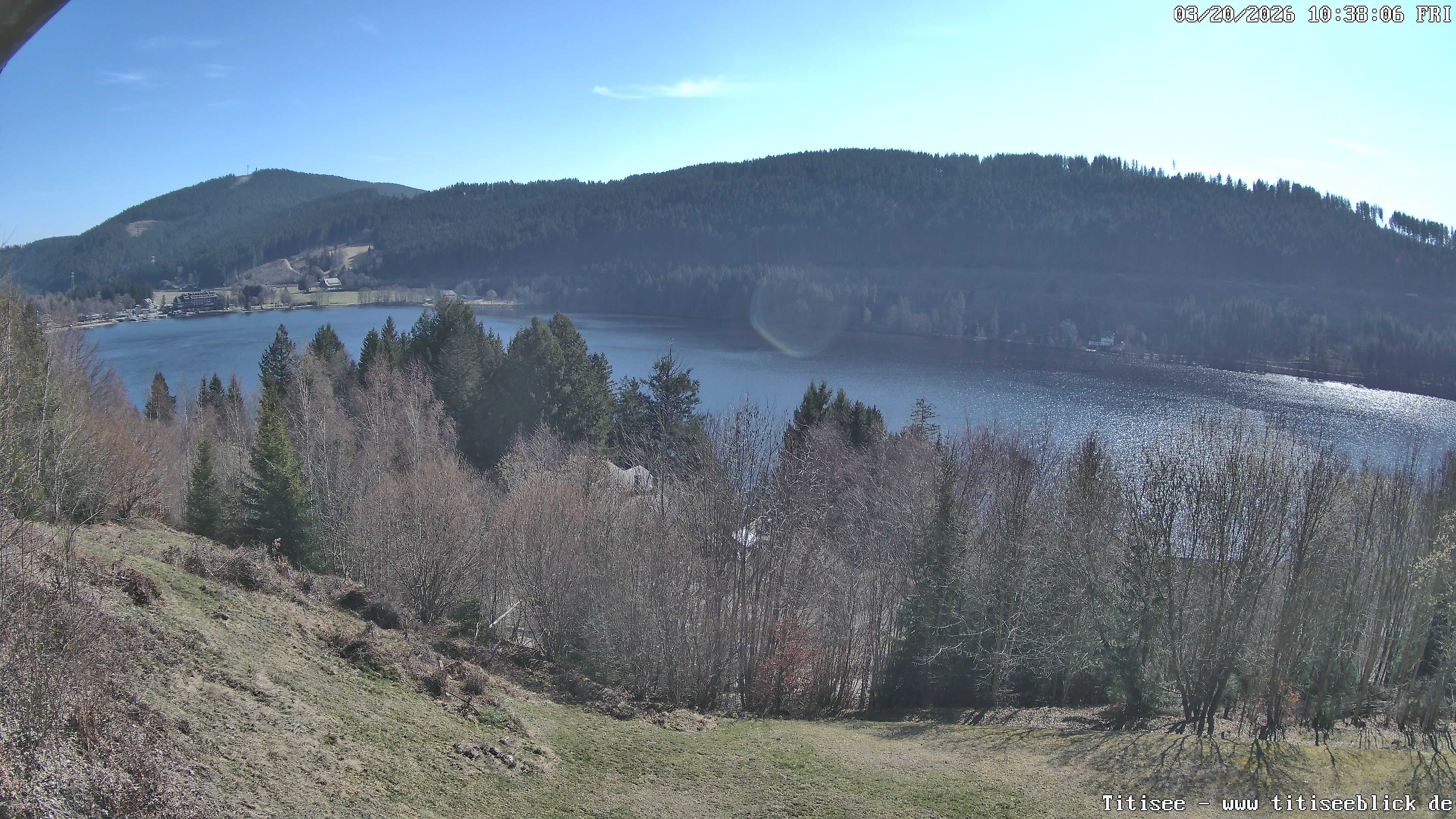 Archiv Foto Webcam Titisee: Westufer