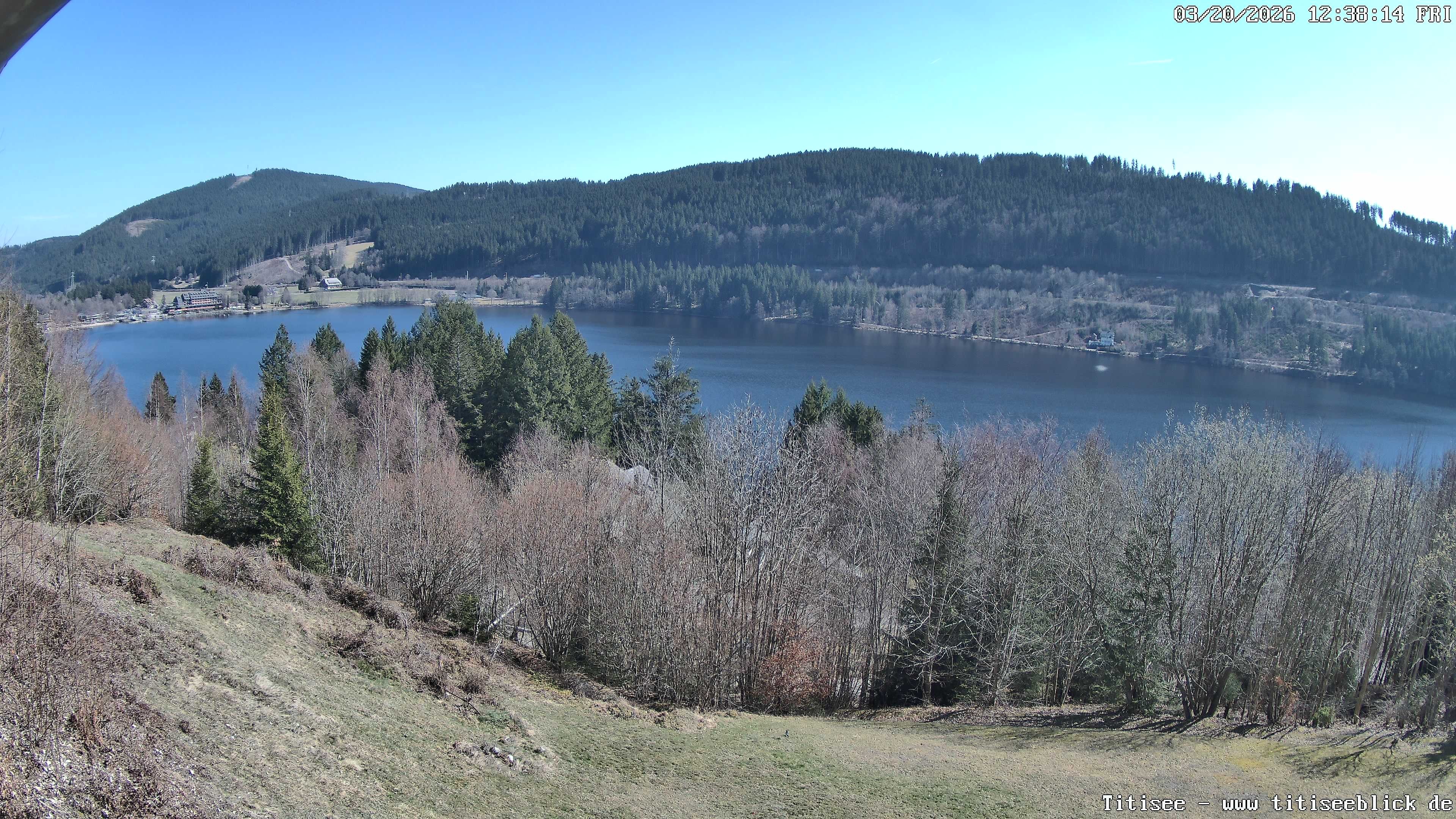 Archiv Foto Webcam Titisee: Westufer