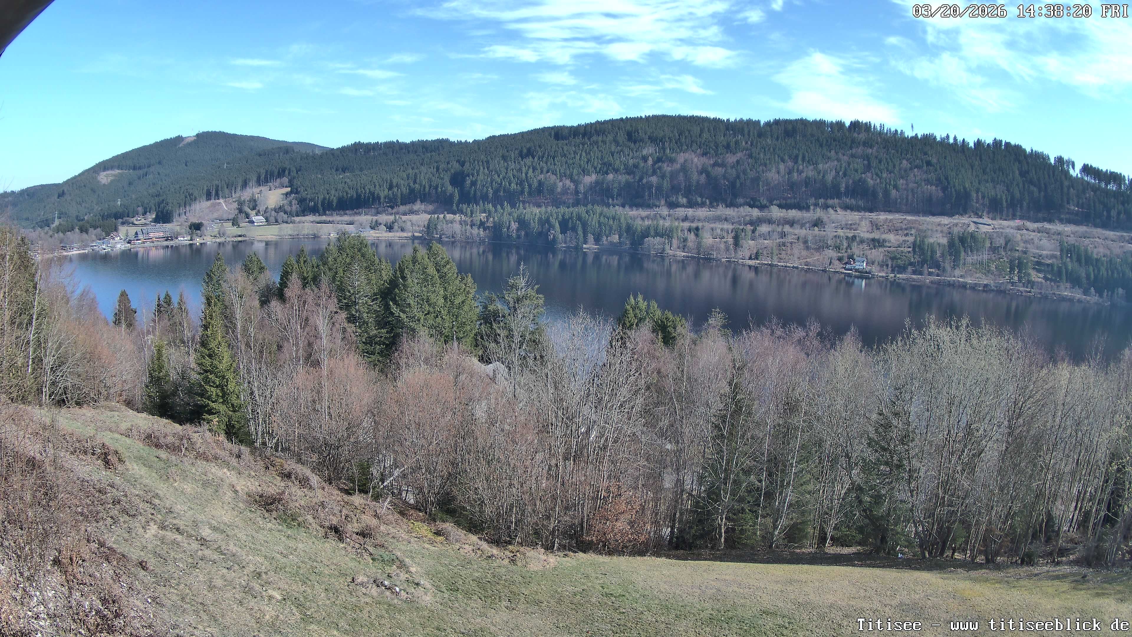 Archiv Foto Webcam Titisee: Westufer