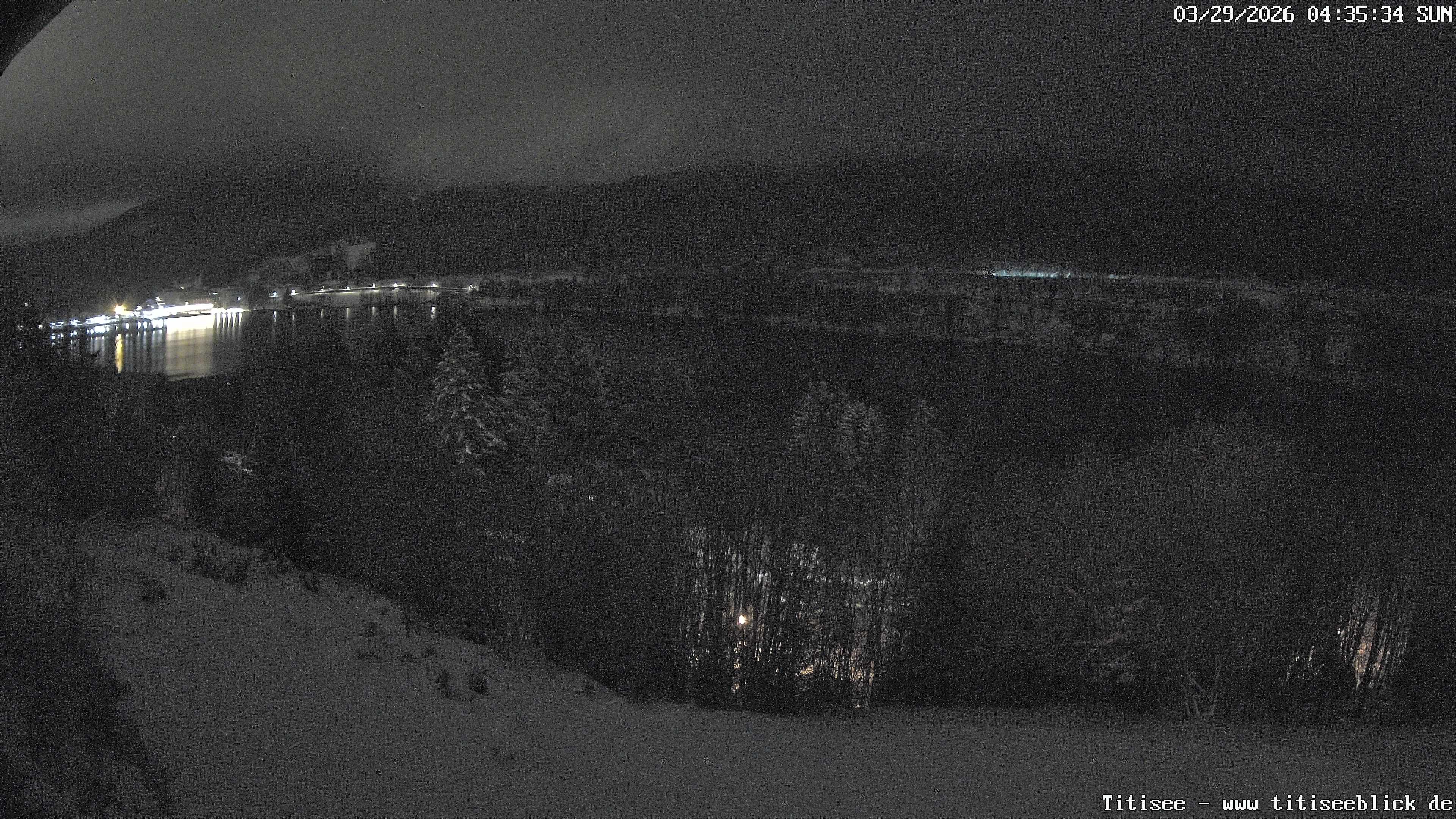 Archiv Foto Webcam Titisee: Westufer