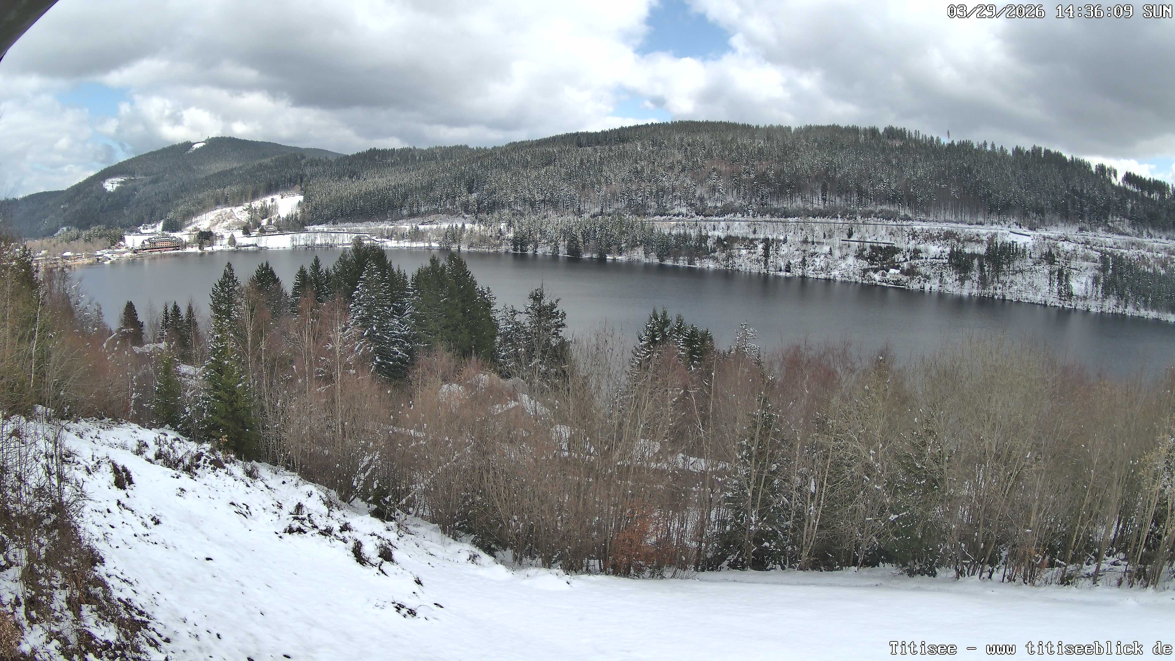 Archiv Foto Webcam Titisee: Westufer