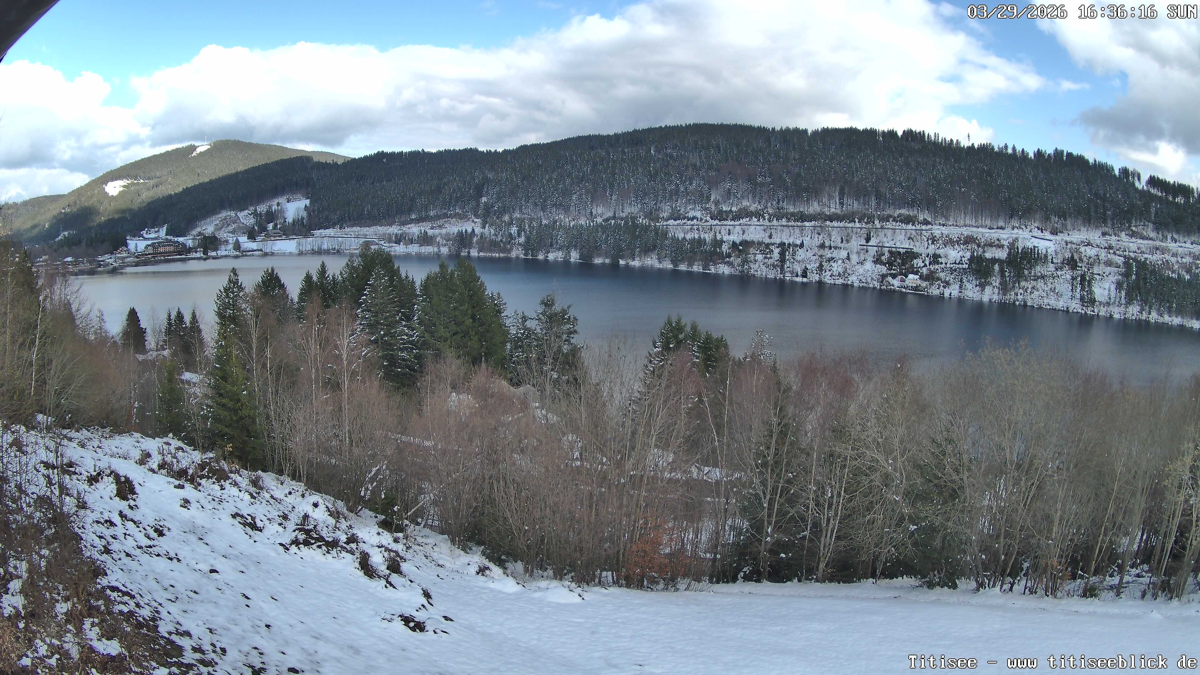 Archiv Foto Webcam Titisee: Westufer